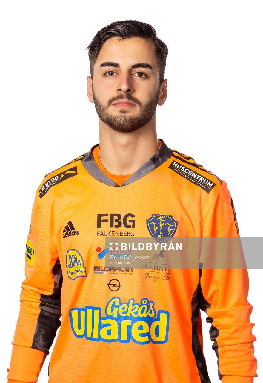 Falkenbergs målvakt Nadeem Omar