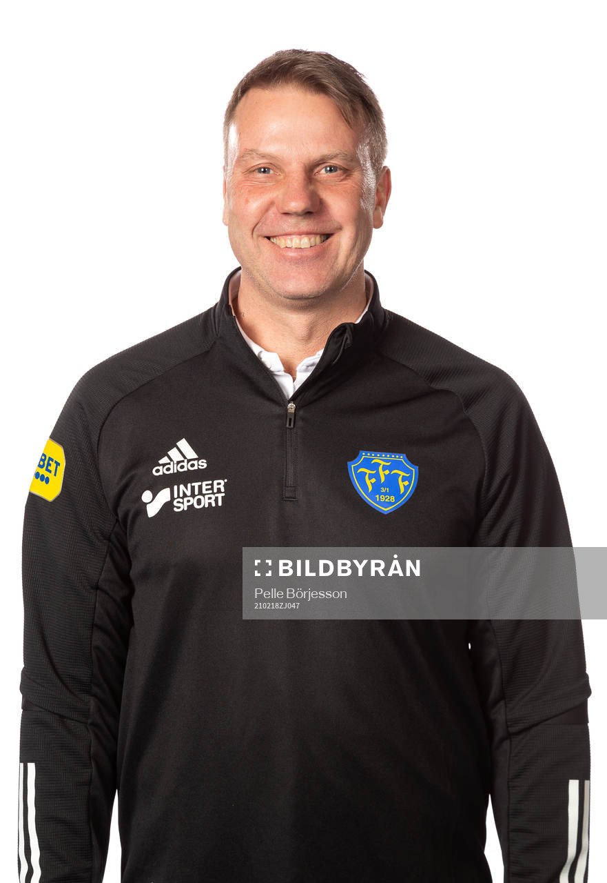 Falkenbergs tränare Hans Eklund