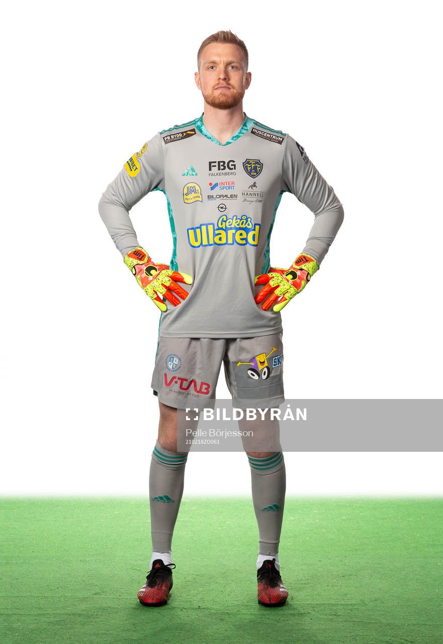 Falkenbergs målvakt Tim Erlandsson