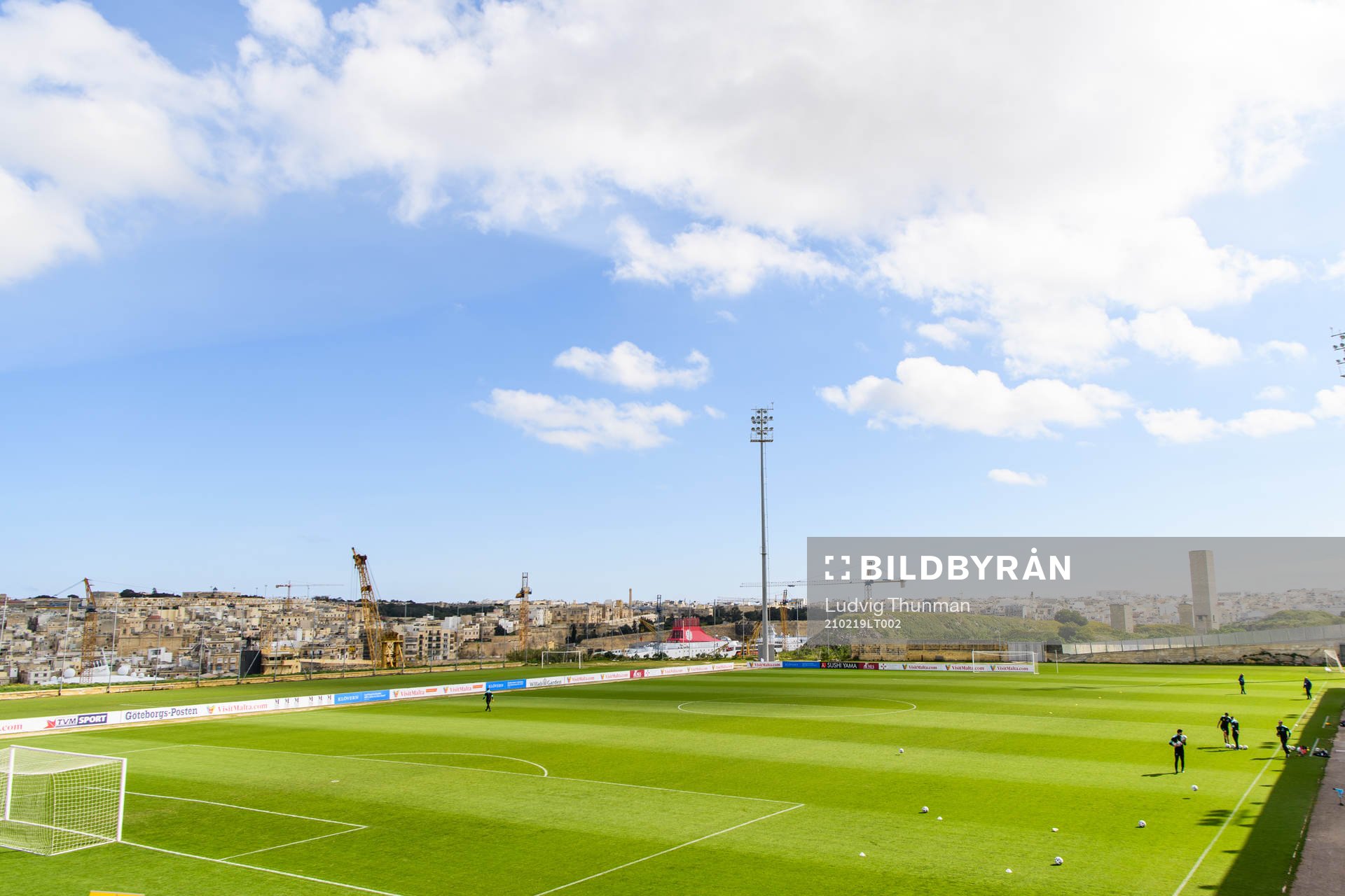 General view of Hibernians Stadium