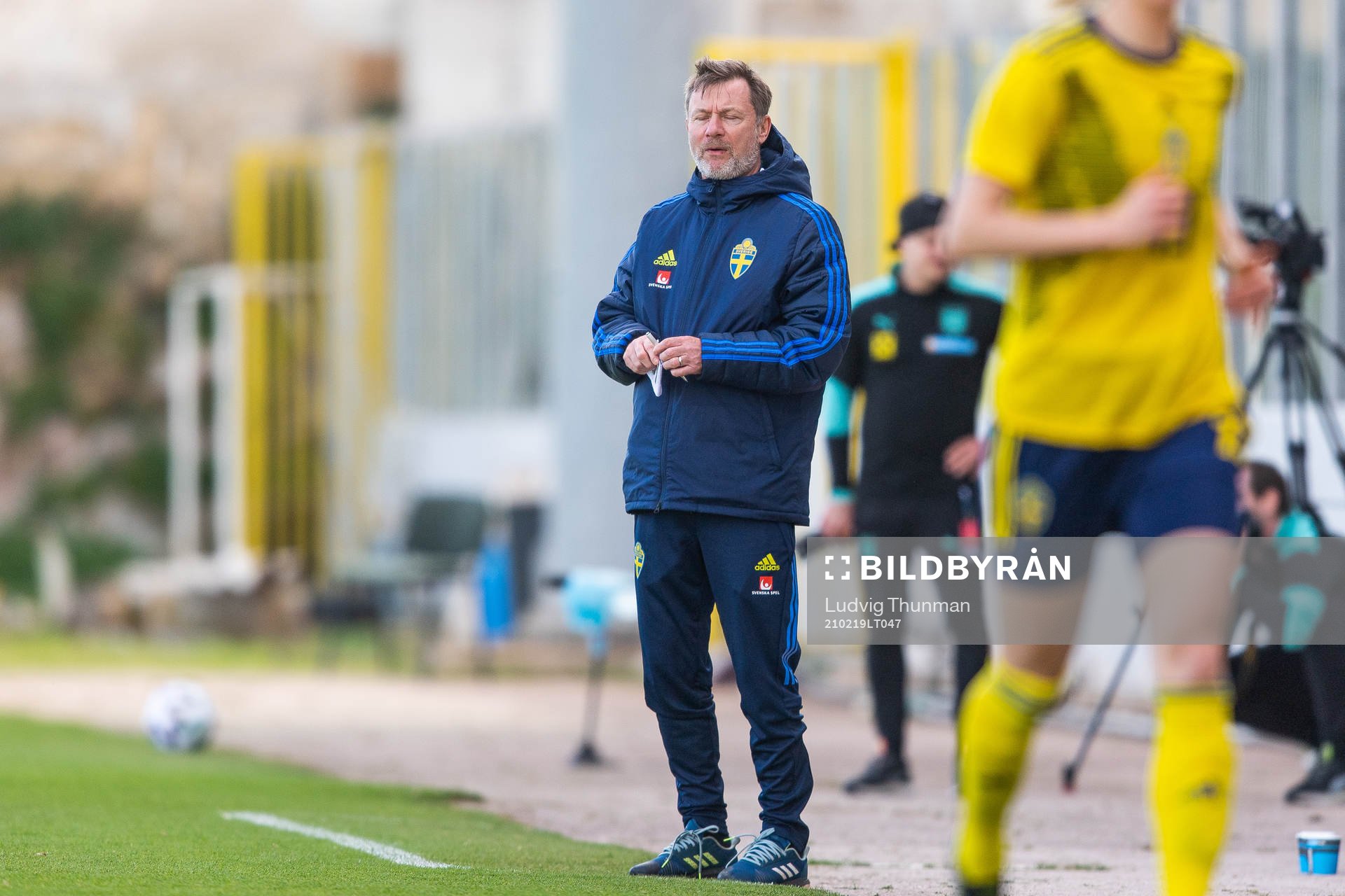 Peter Gerhardsson, head coach of Sweden