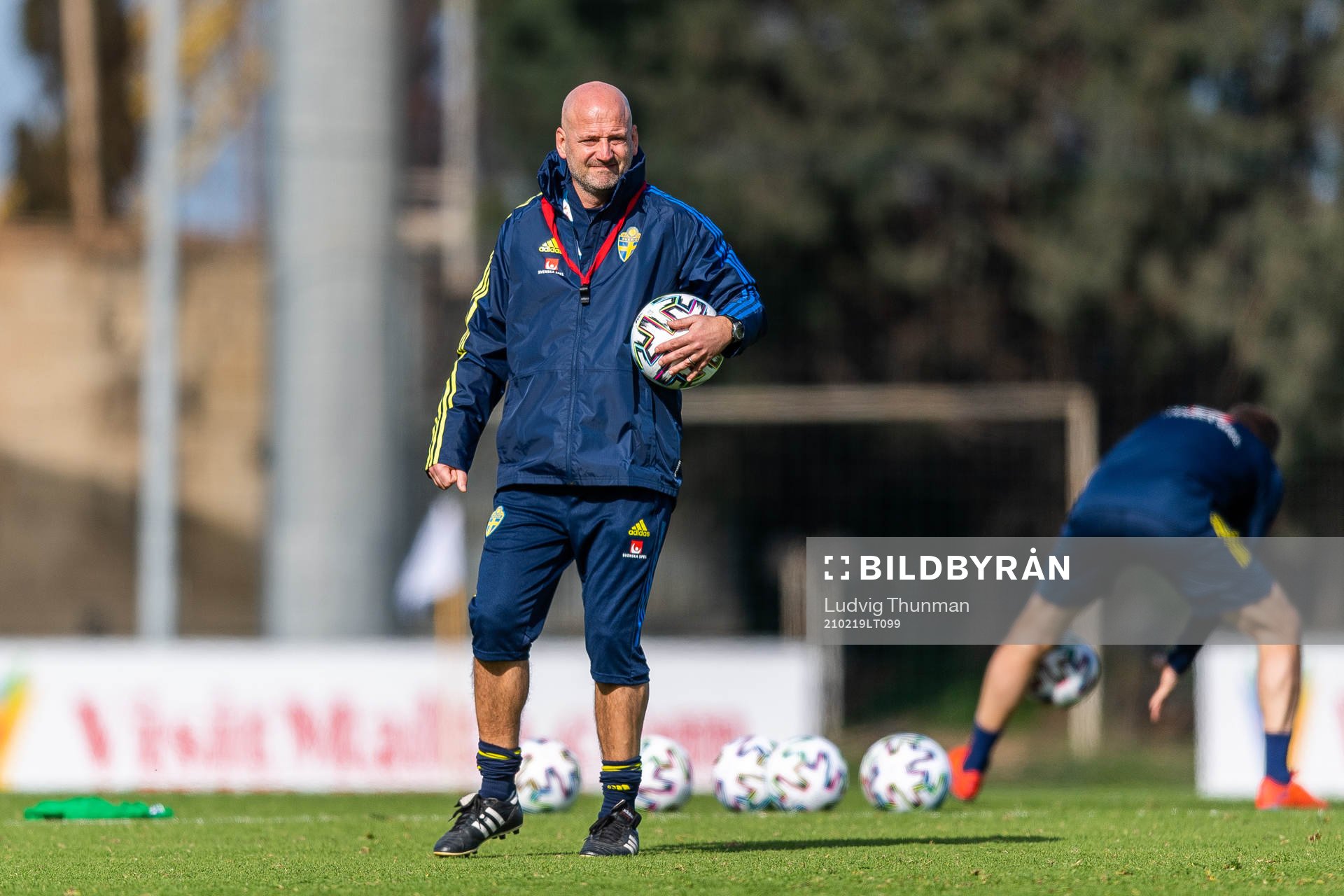 Magnus Wikman, assistant coach of Sweden