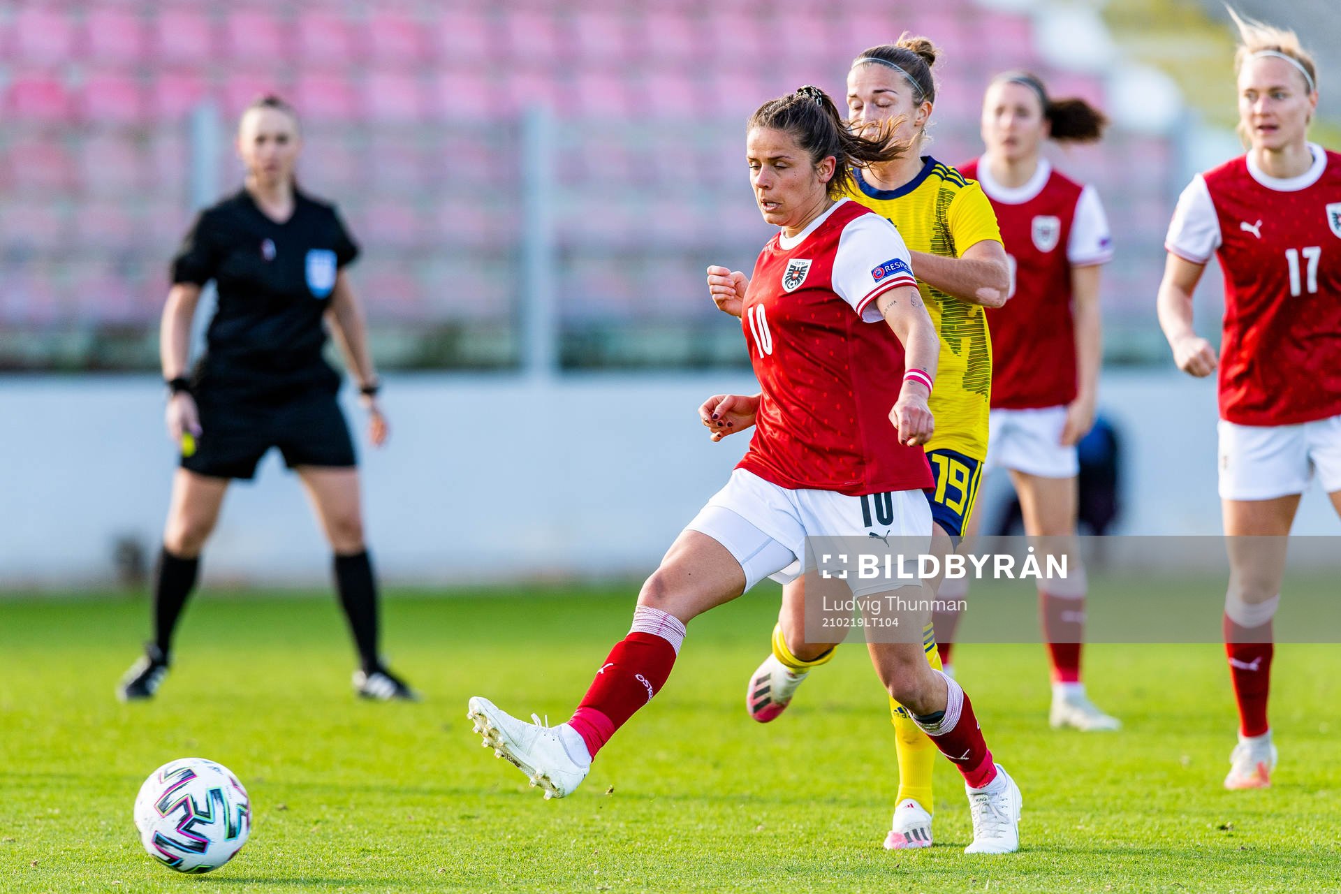 Laura Feiersinger of Austria and Filippa Angeldal of Sweden