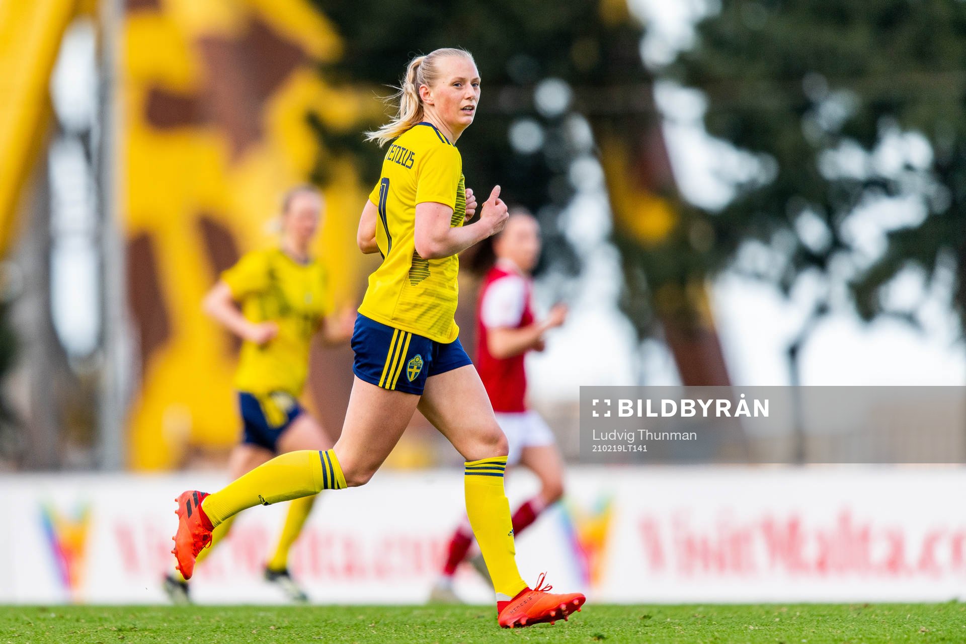 Stina Blackstenius of Sweden