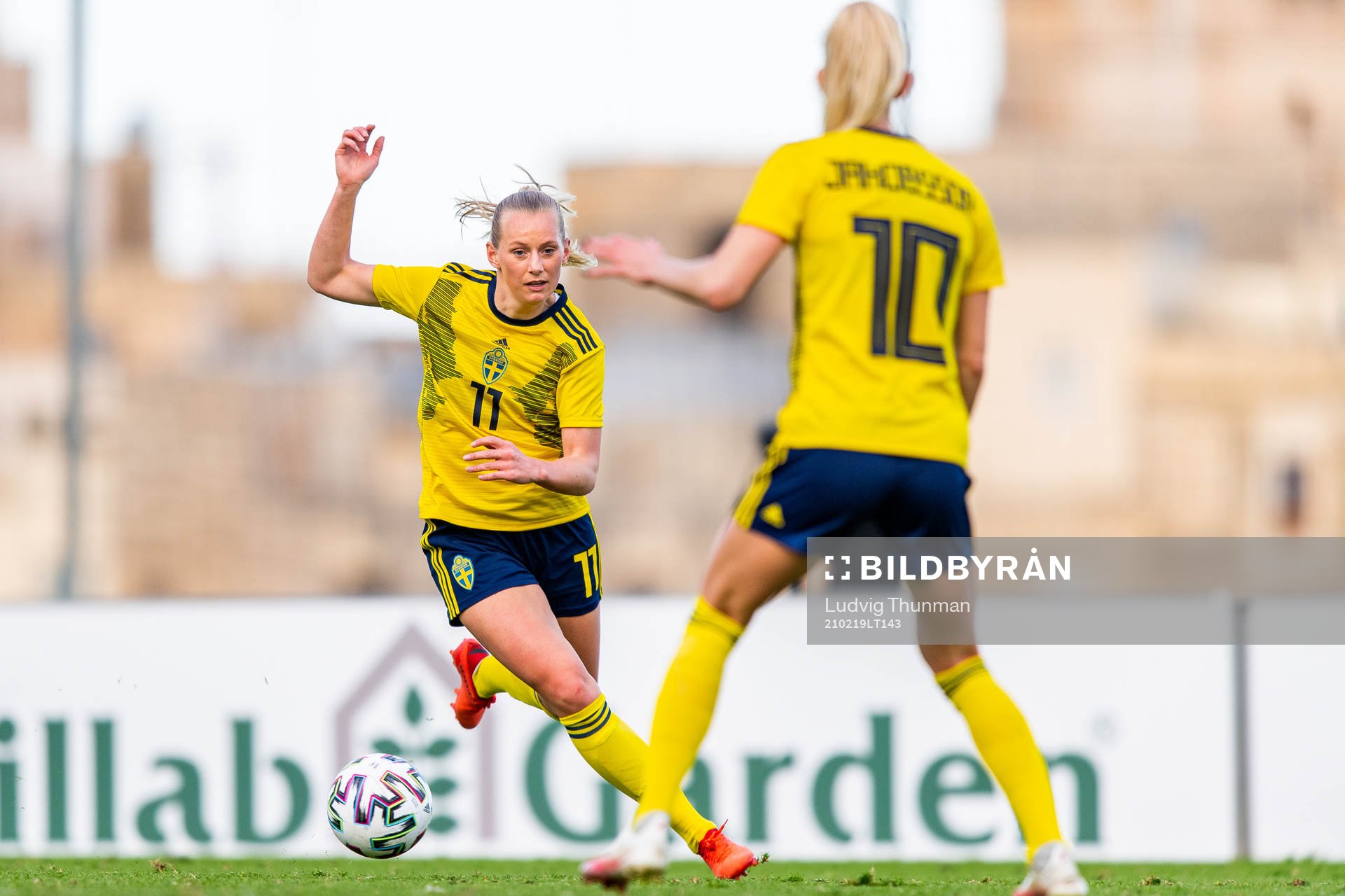 Stina Blackstenius of Sweden