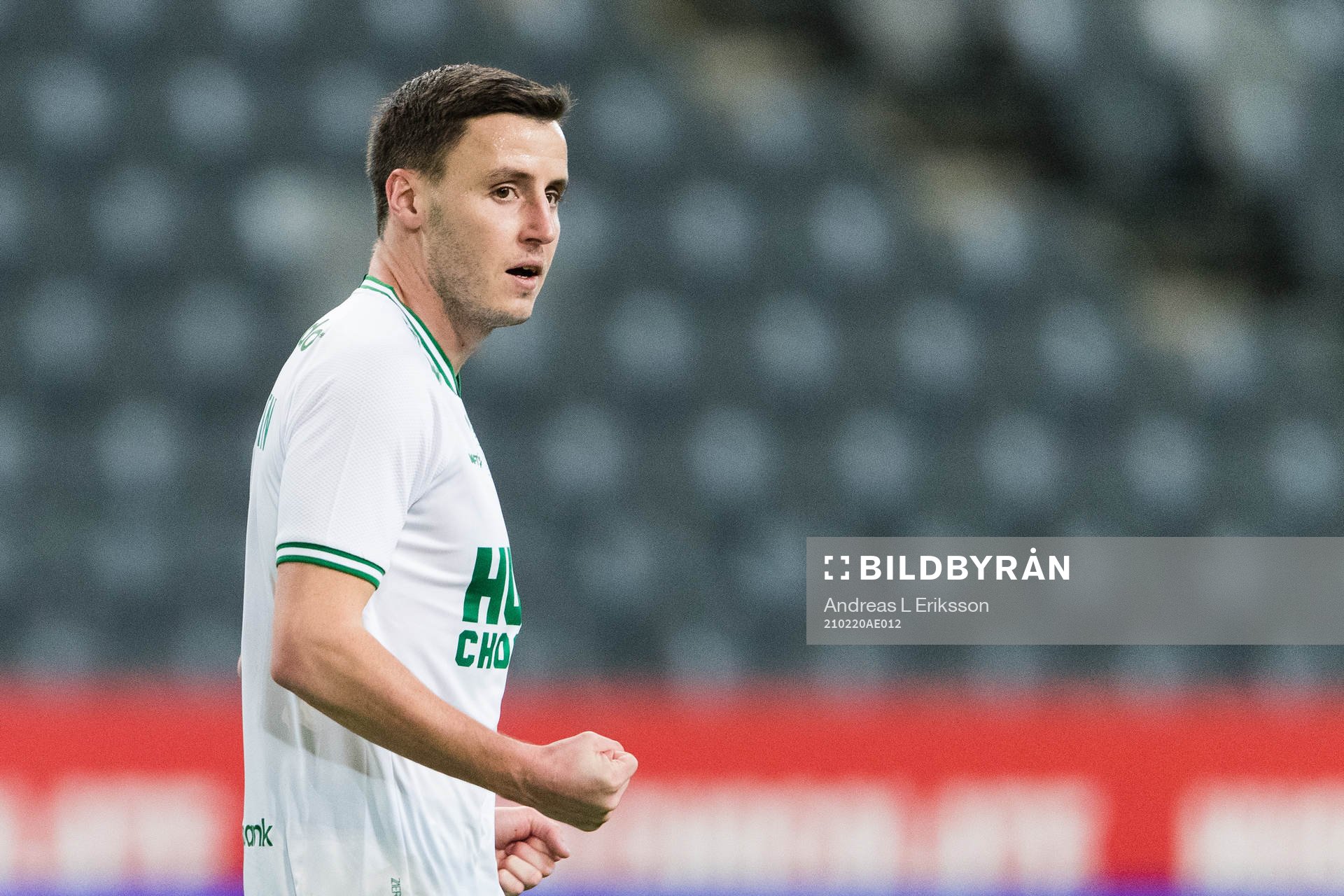 Hammarbys Jeppe Andersen jublar