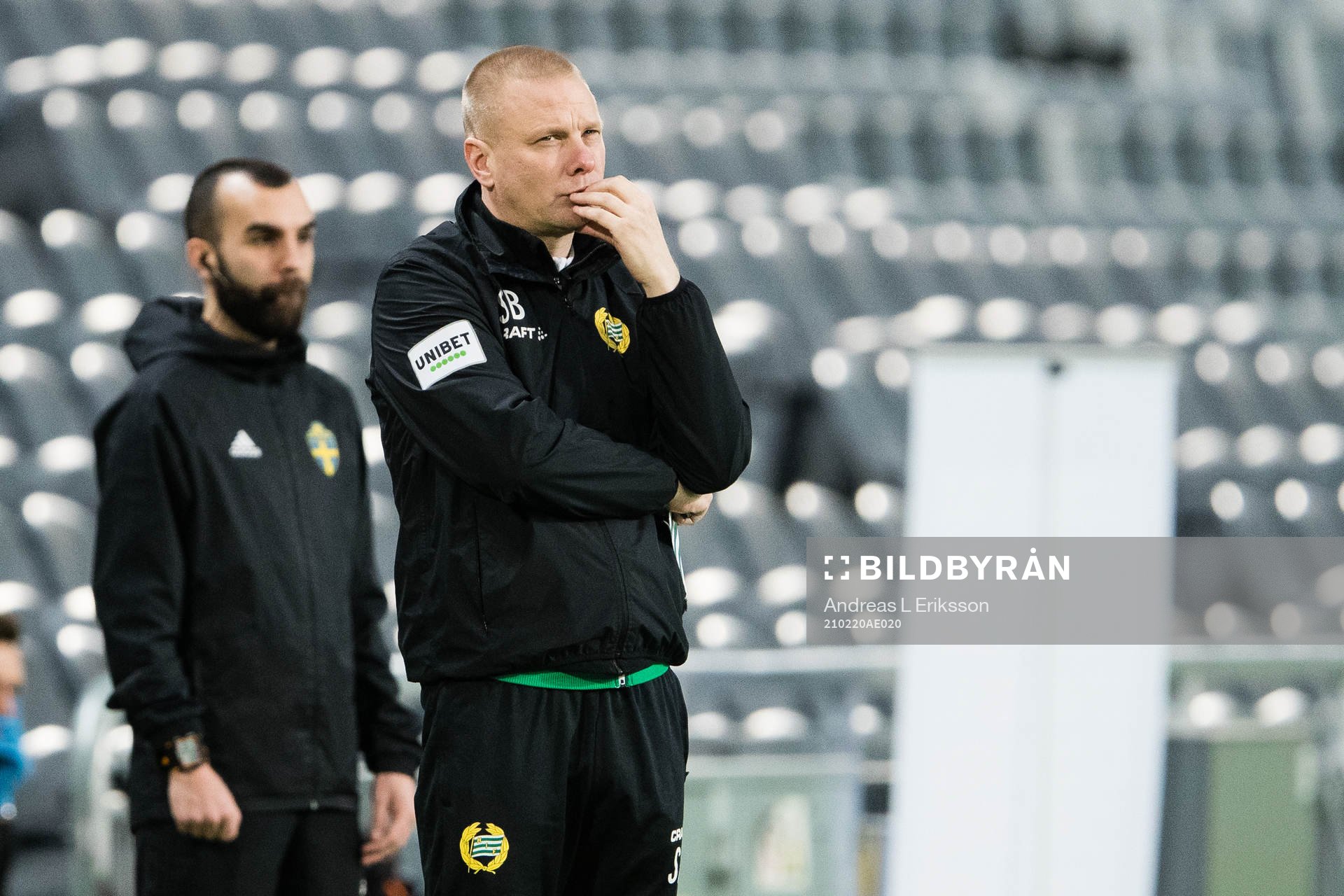 Hammarbys tränare Stefan Billborn