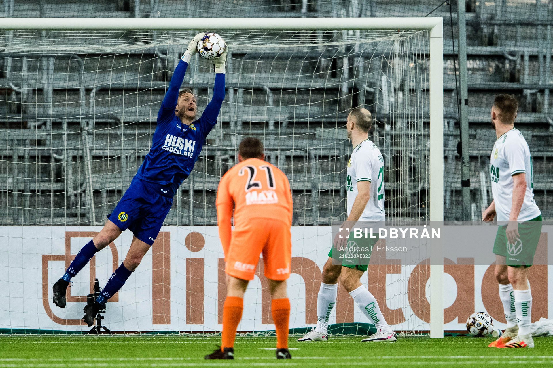 Hammarbys målvakt David Ousted