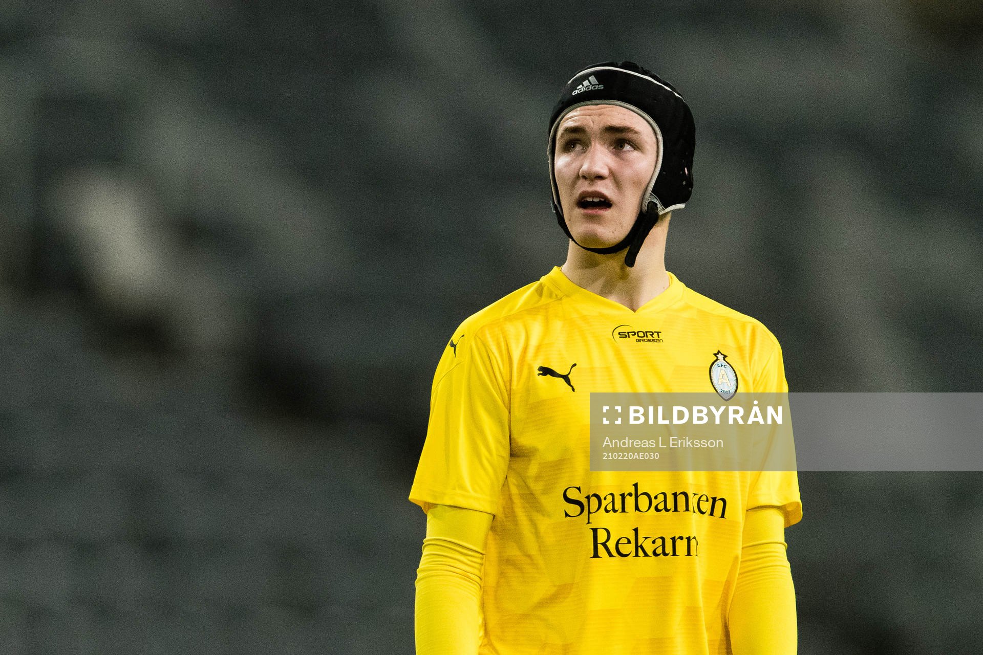 AFC Eskilstunas målvakt Noel Törnqvist