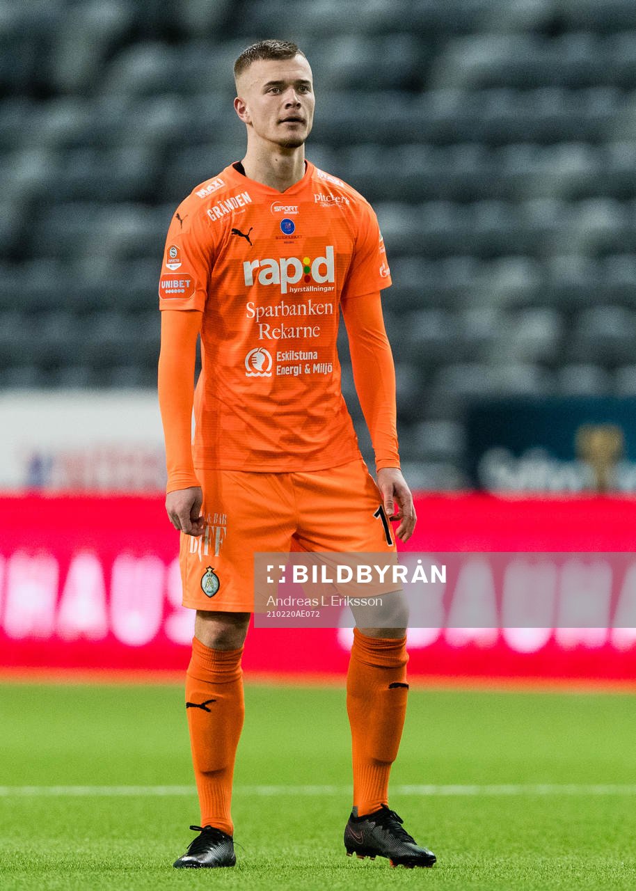 AFC Eskilstunas Alexander Ahl Holmström deppar