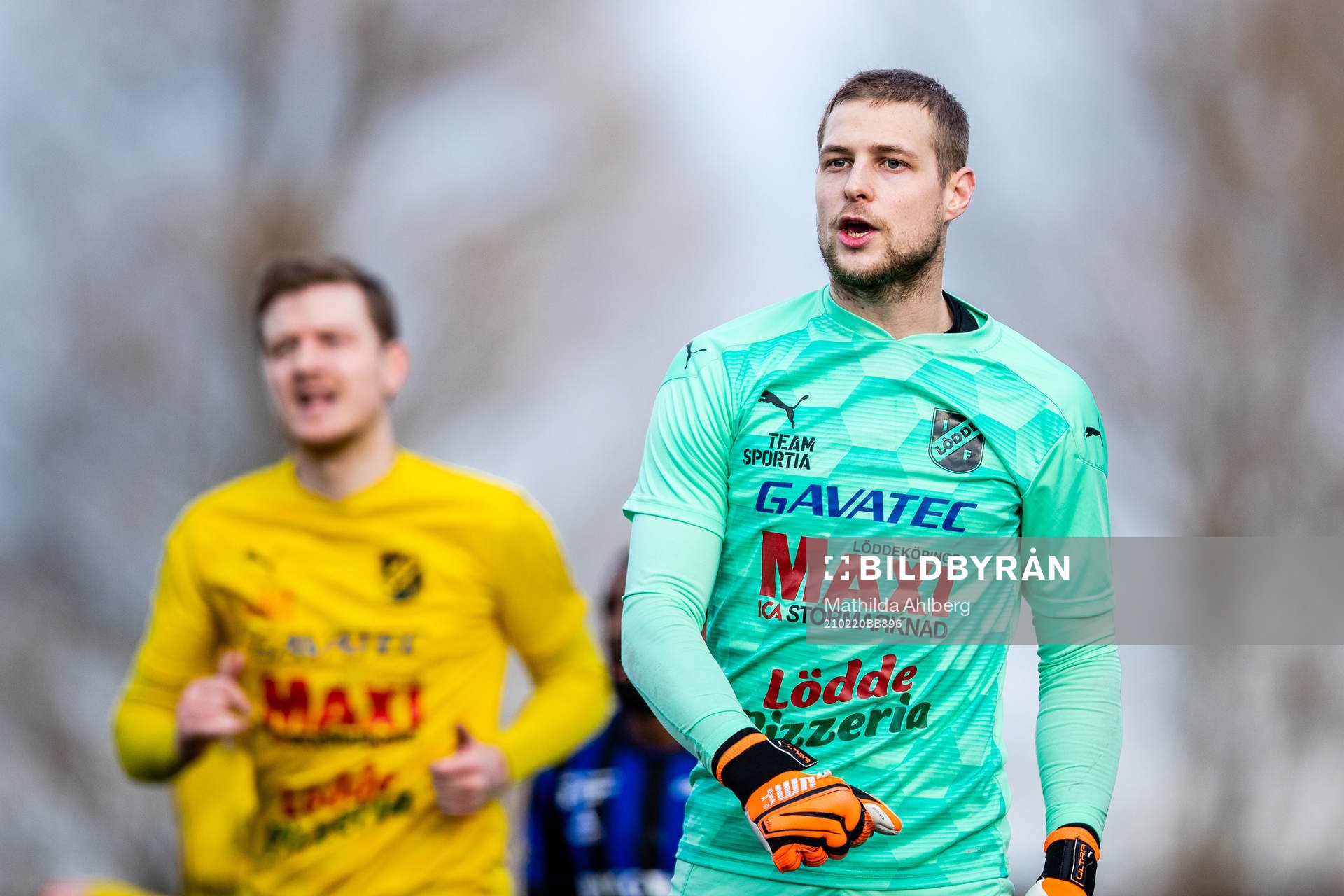 Löddes målvakt Oliver Lindstedt