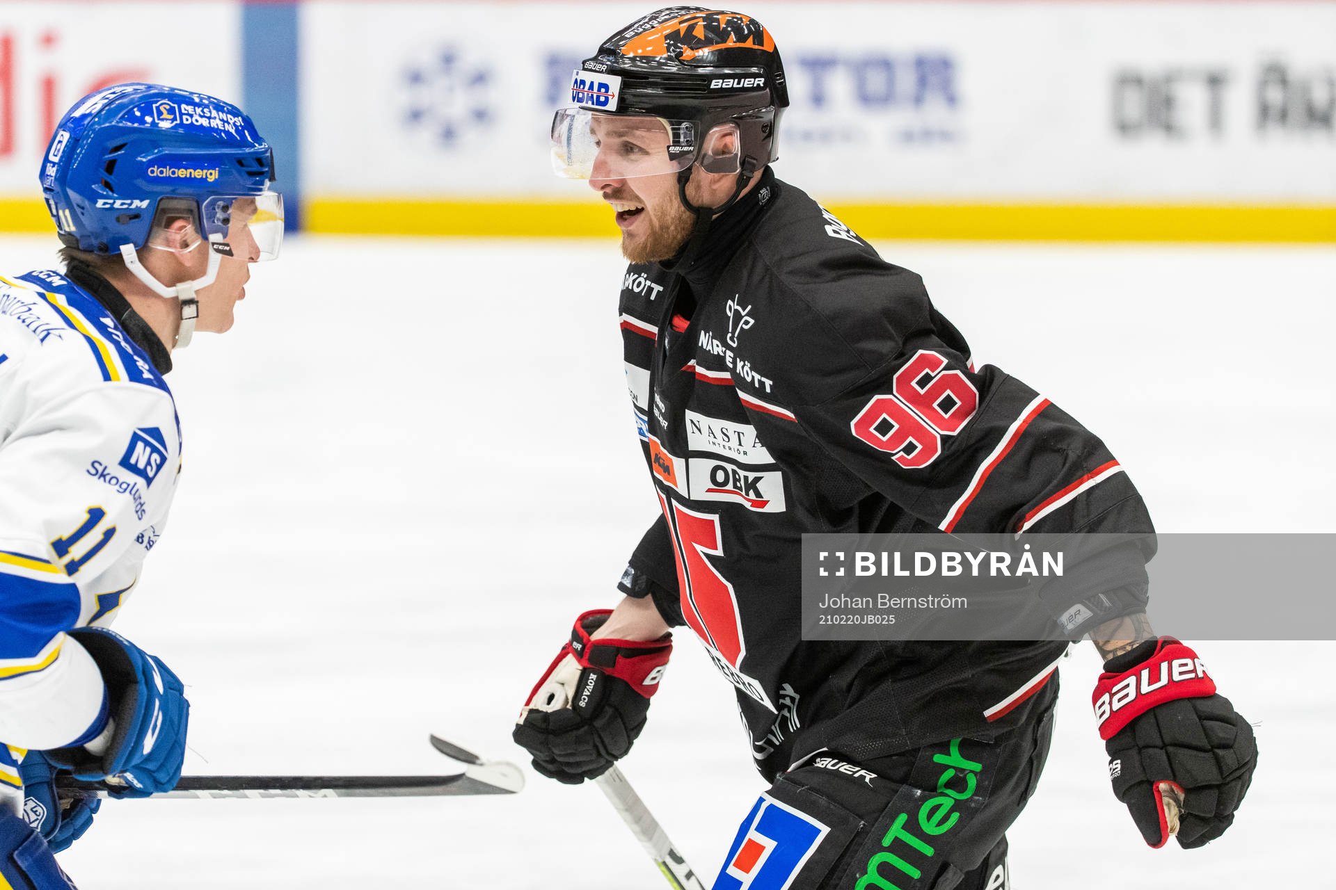 Leksands Martin Karlsson och Örebros Robin Kovacs