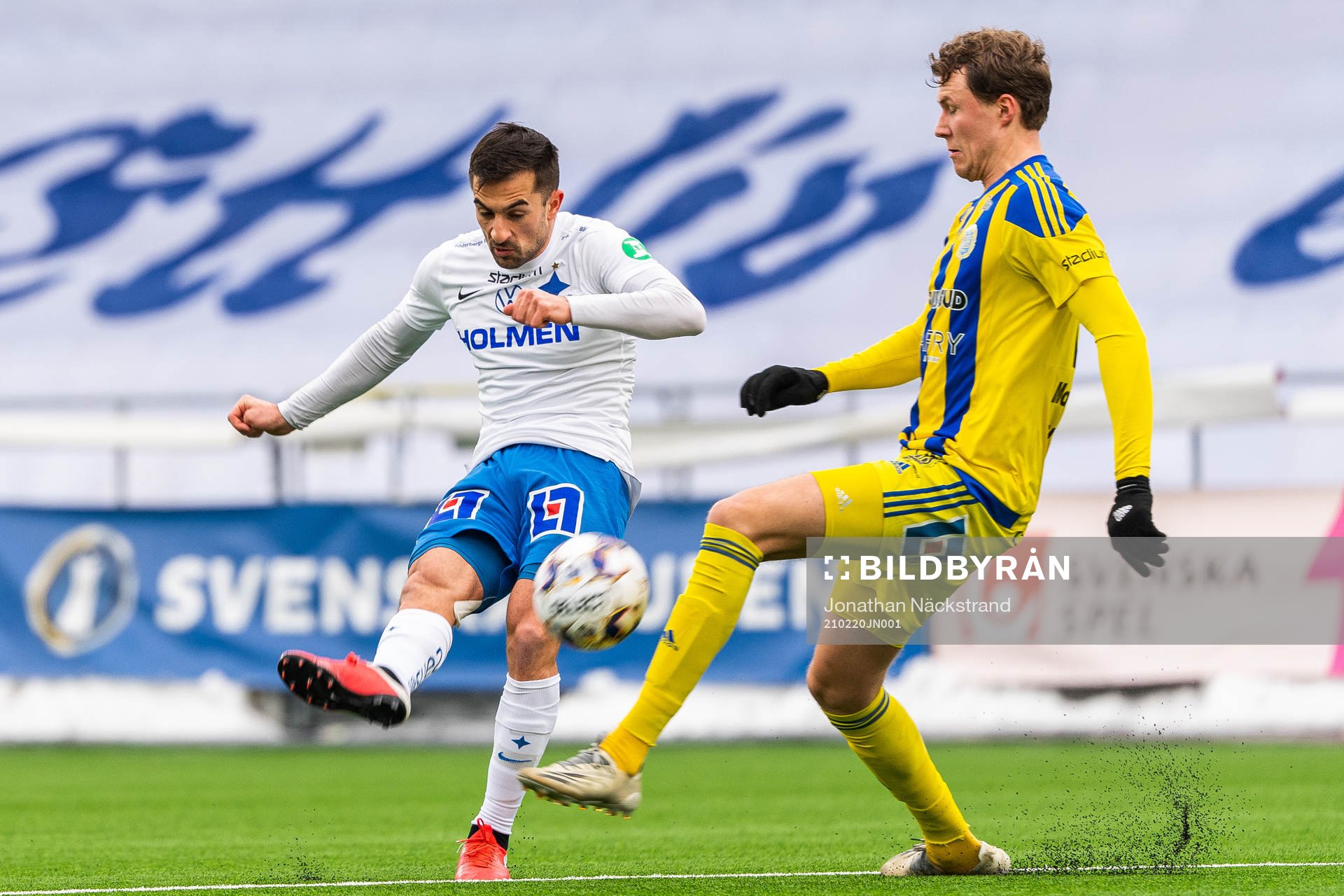 IFK Norrköpings Sead Haksabanovic och Sundsvalls Niklas