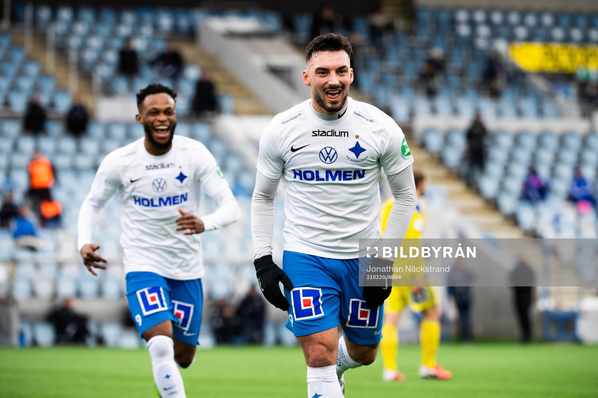 IFK Norrköpings Sead Haksabanovic jublar