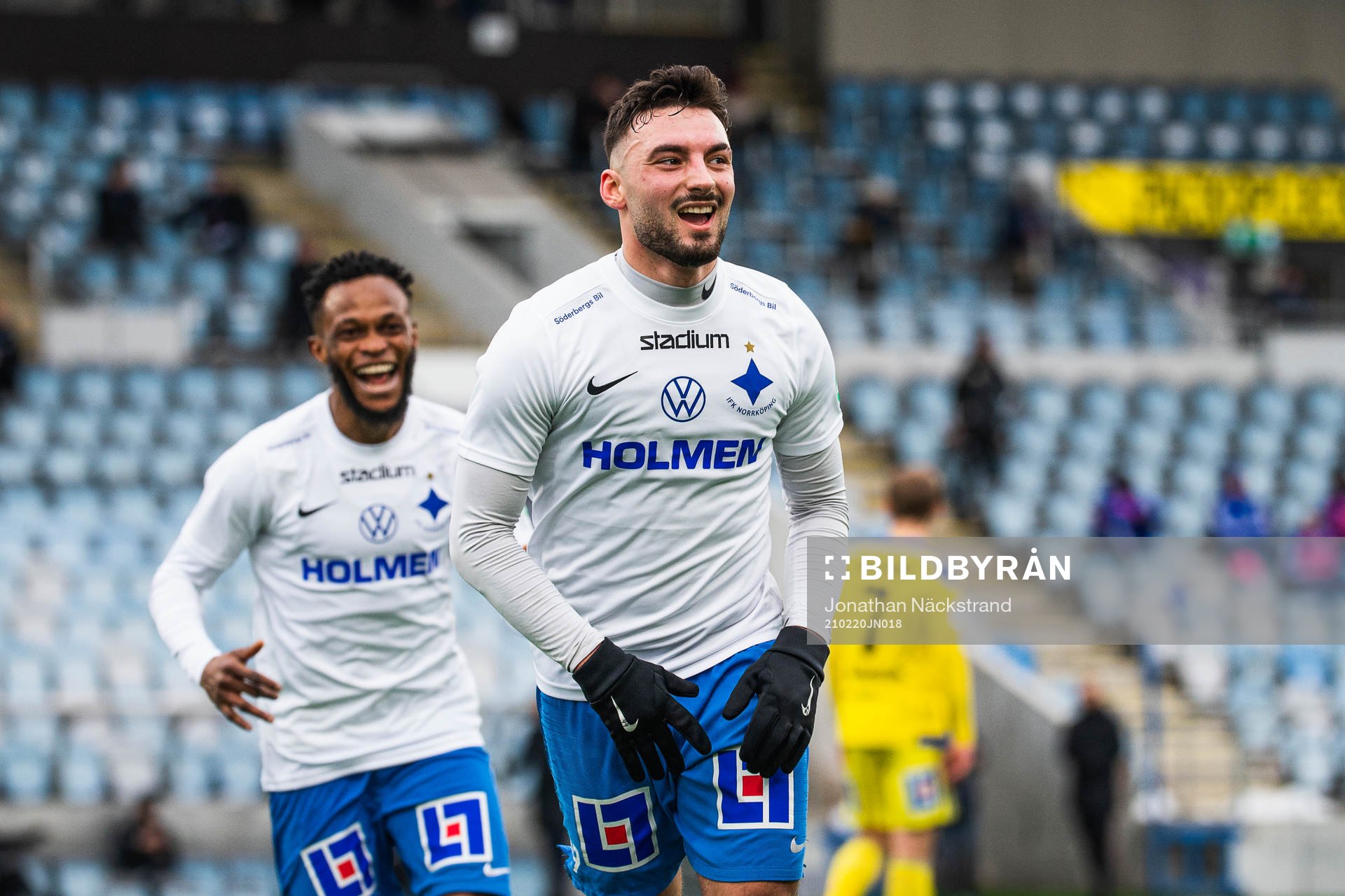IFK Norrköpings Sead Haksabanovic jublar