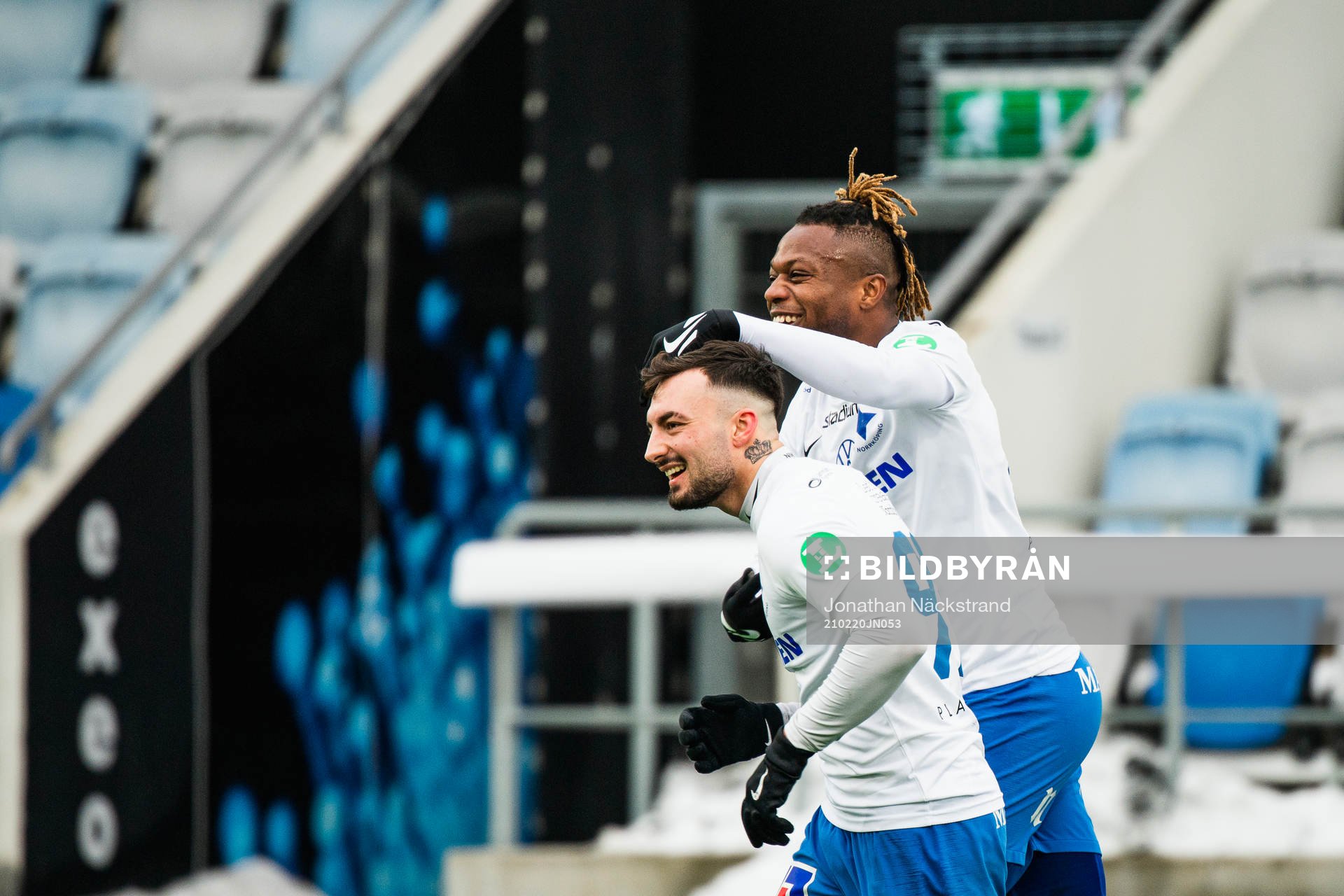 IFK Norrköpings Sead Haksabanovic jublar