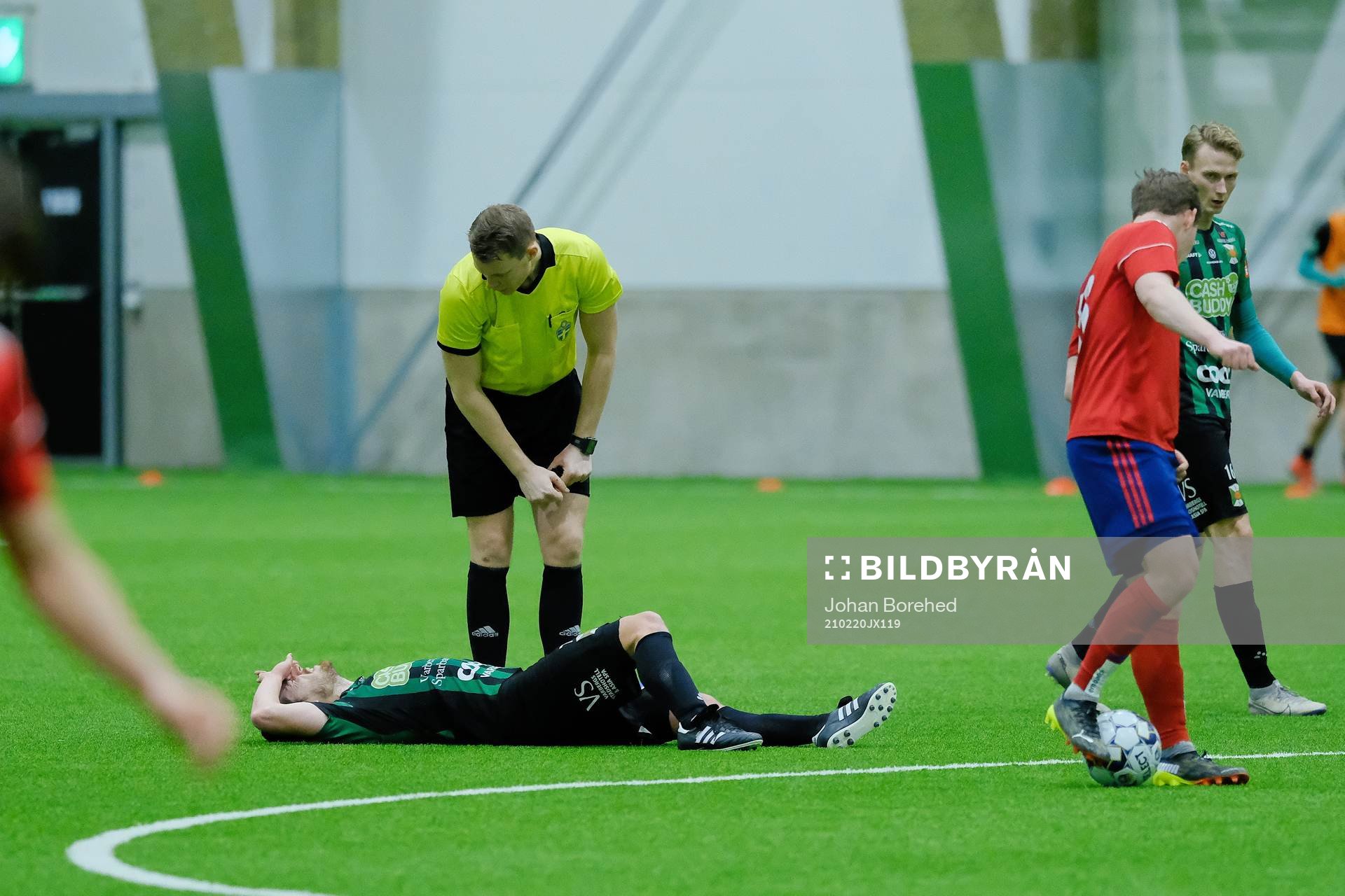 Varbergs Robin Tranberg är skadad