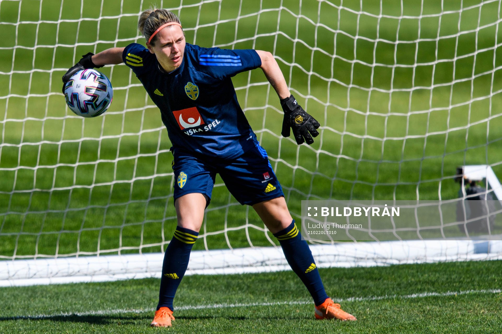 Goalkeeper Jennifer Falk