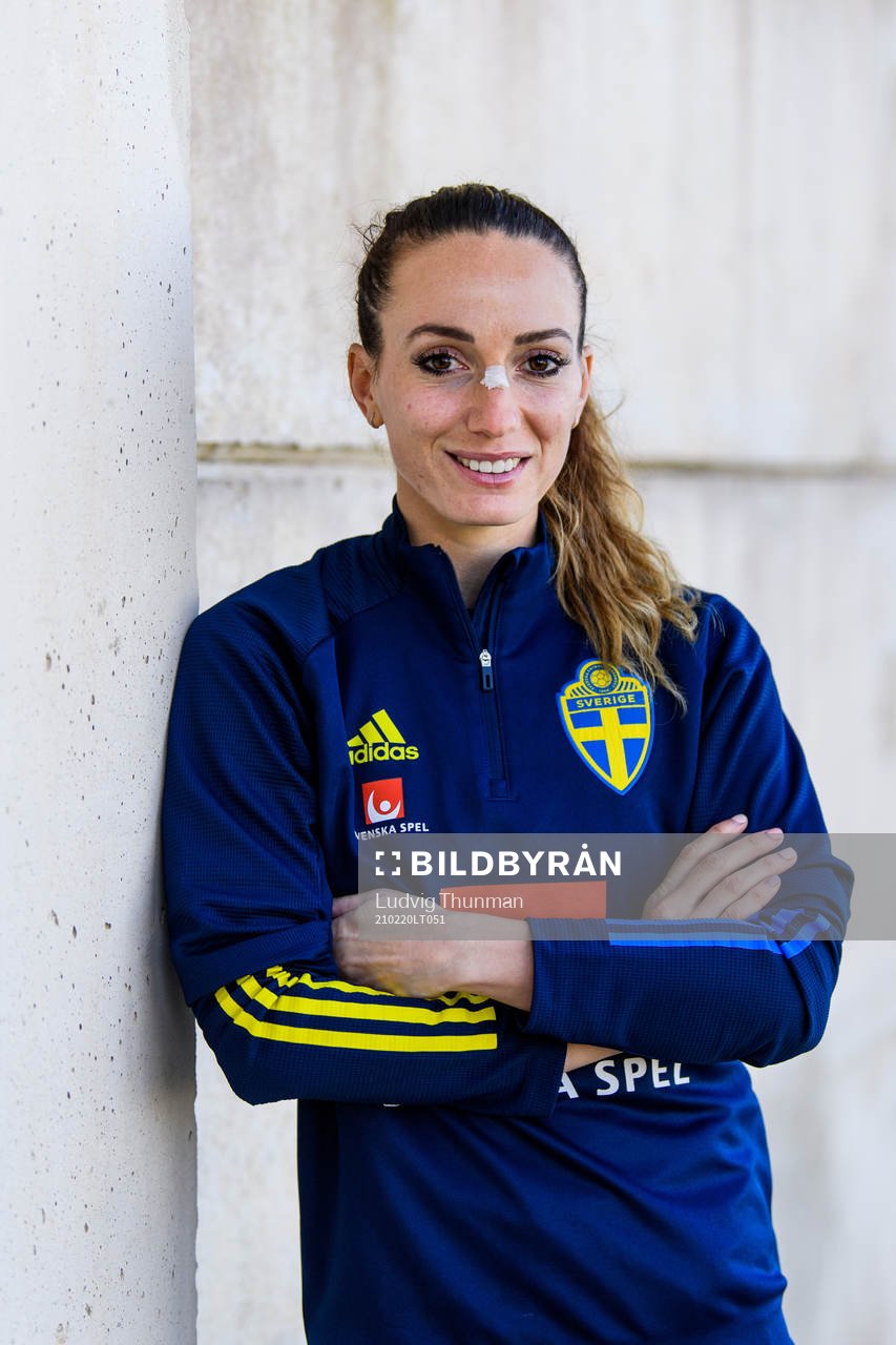 Kosovare Asllani poses for portrait