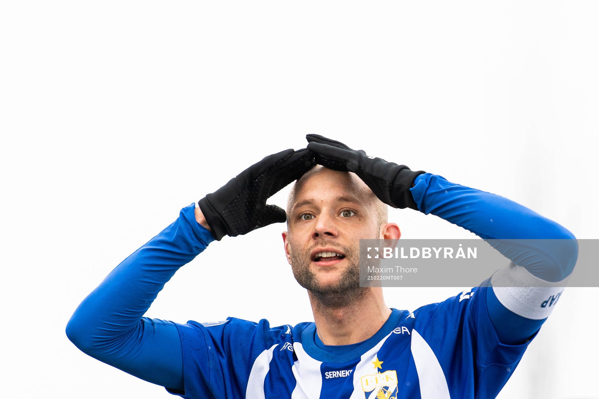 IFK Göteborgs Robin Söder reagerar
