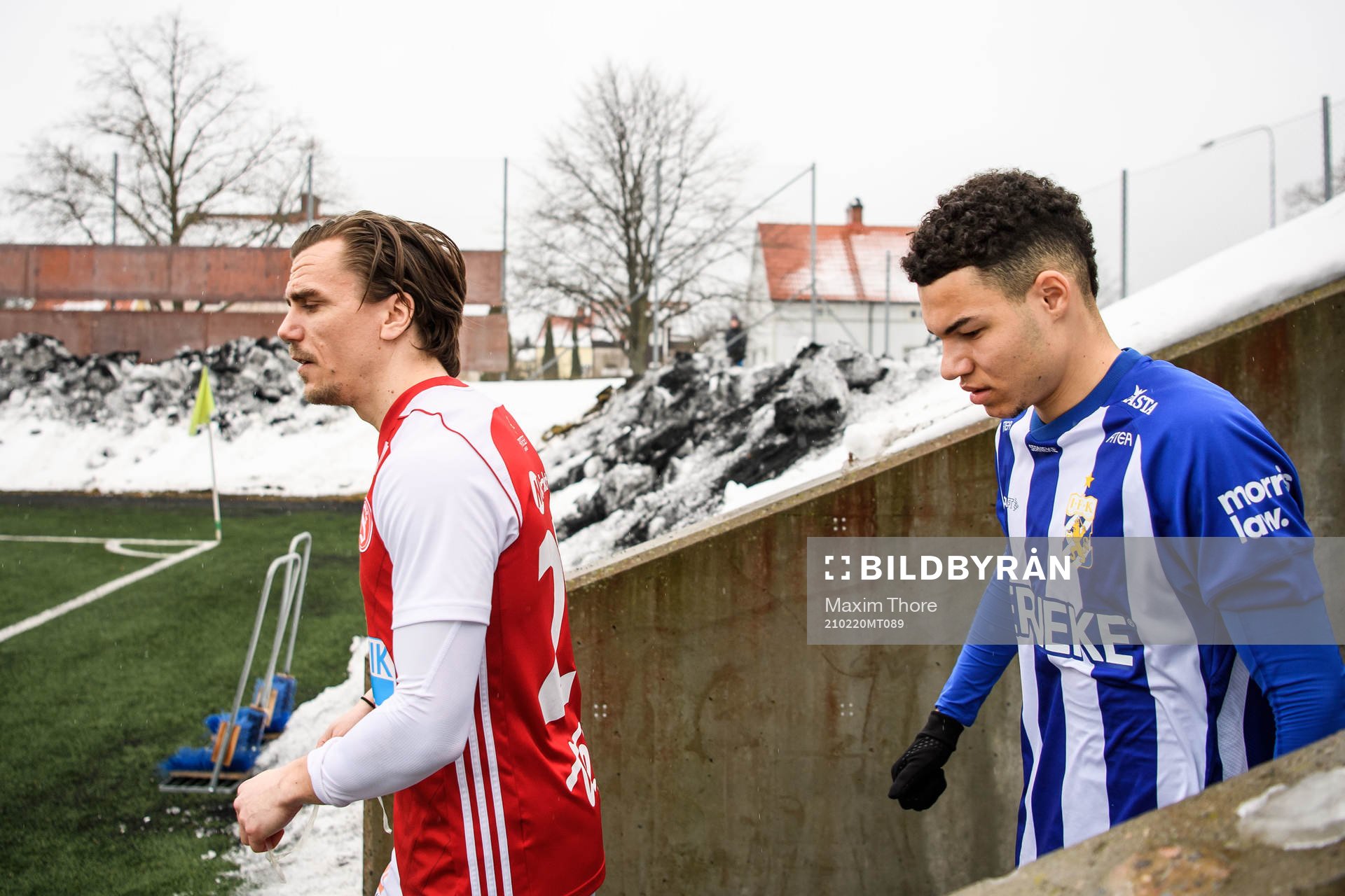Sandvikens Jimmy Hansson och IFK Göteborgs Alexander