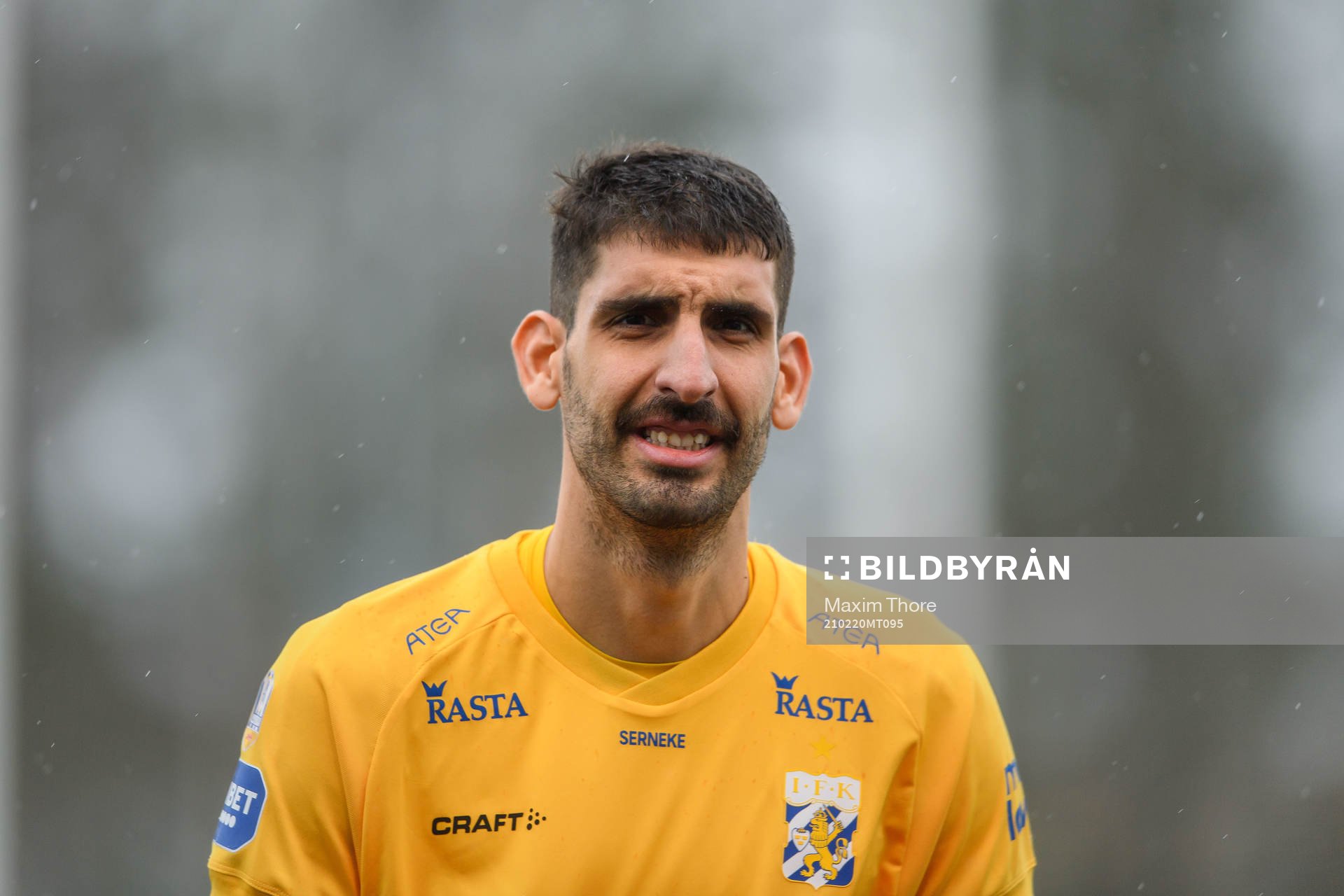 IFK Göteborgs målvakt Giannis Anestis