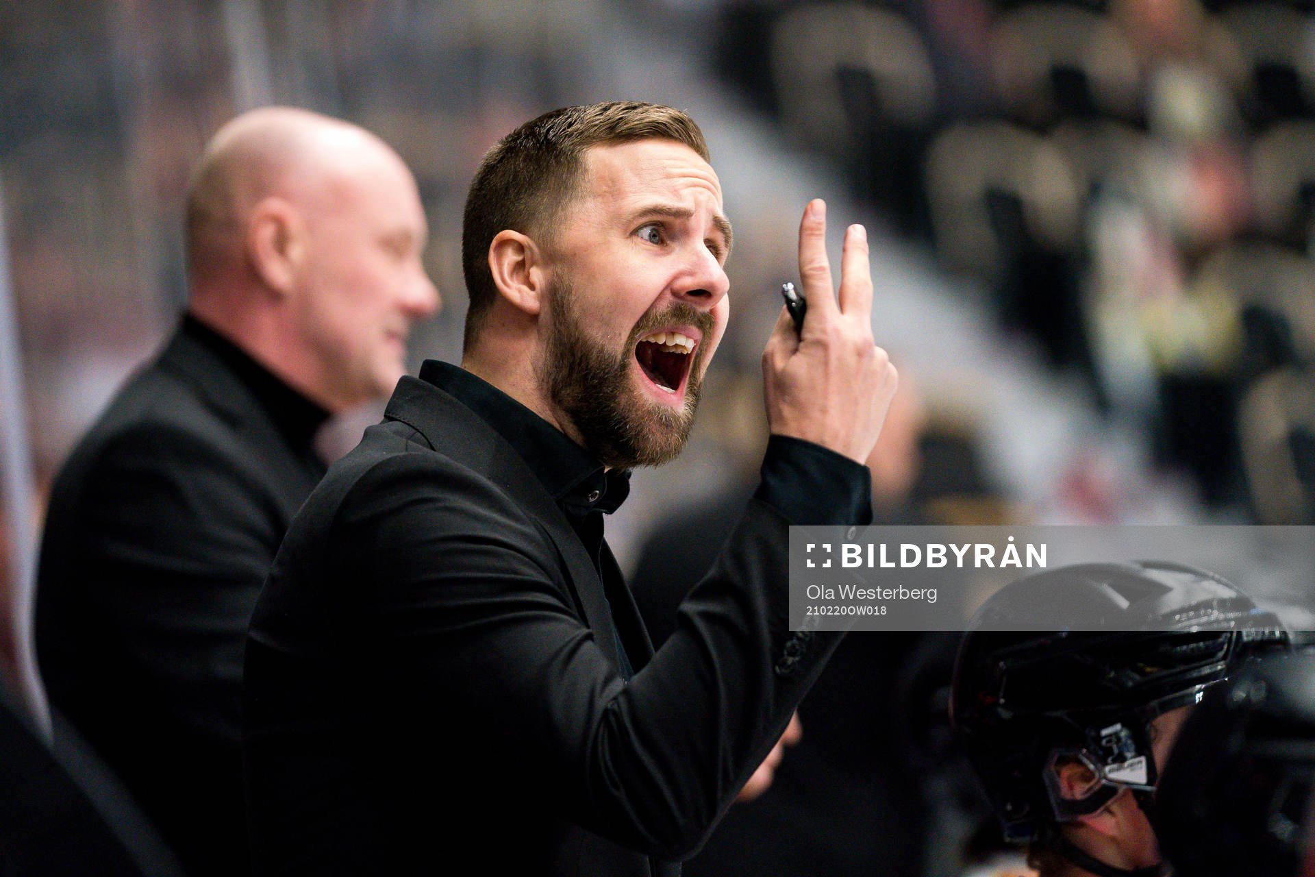 Brynäs assisterande tränare Viktor Stråhle