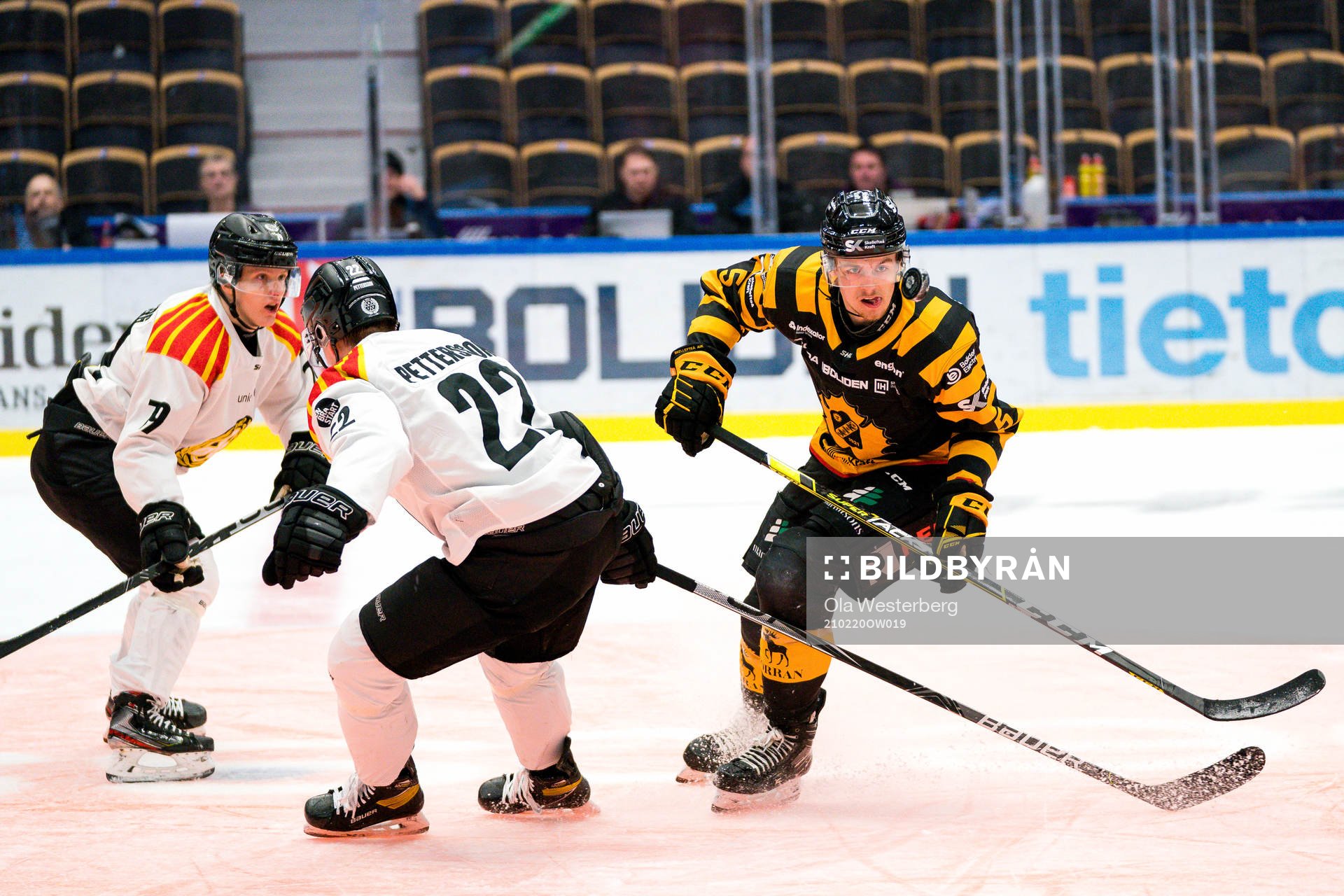Skellefteås Philip Broberg och Brynäs Adam Pettersson och