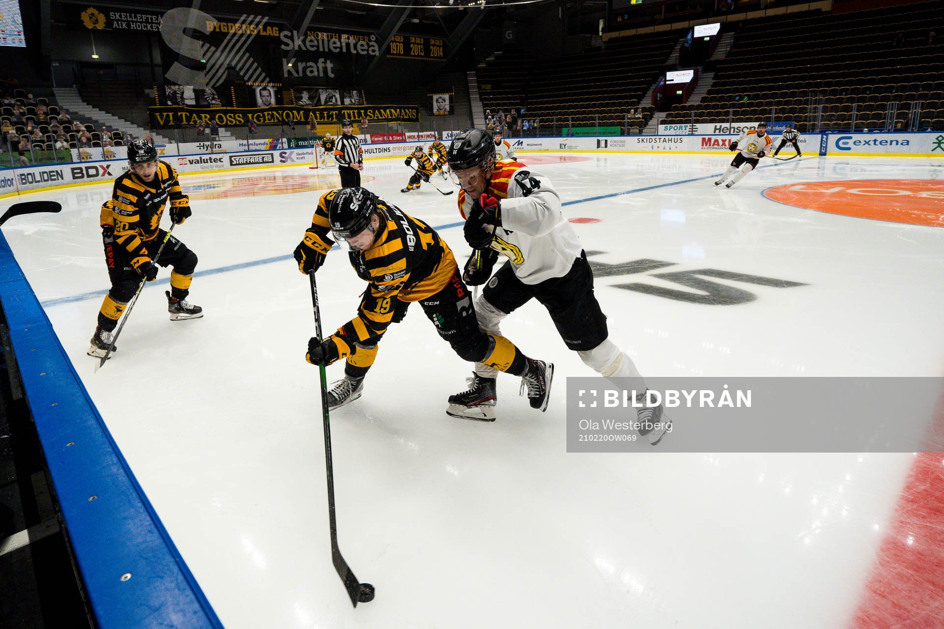 Skellefteås Tuomas Kiiskinen och Brynäs Nicklas Danielsson