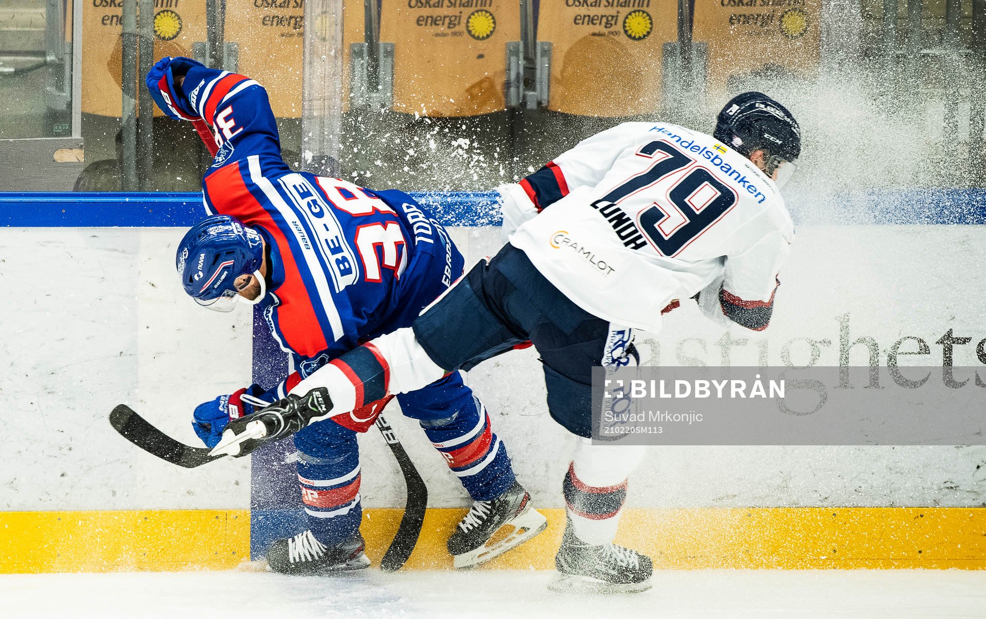 Oskarshamns Nichlas Torp och Linköpings Patrik Lundh