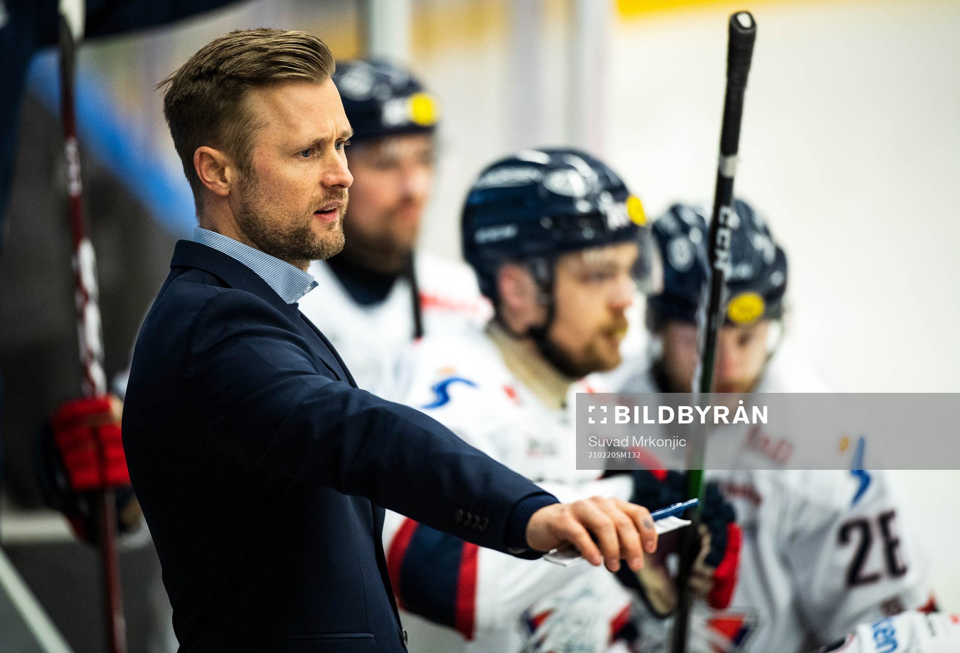 Linköpings tränare Daniel Eriksson