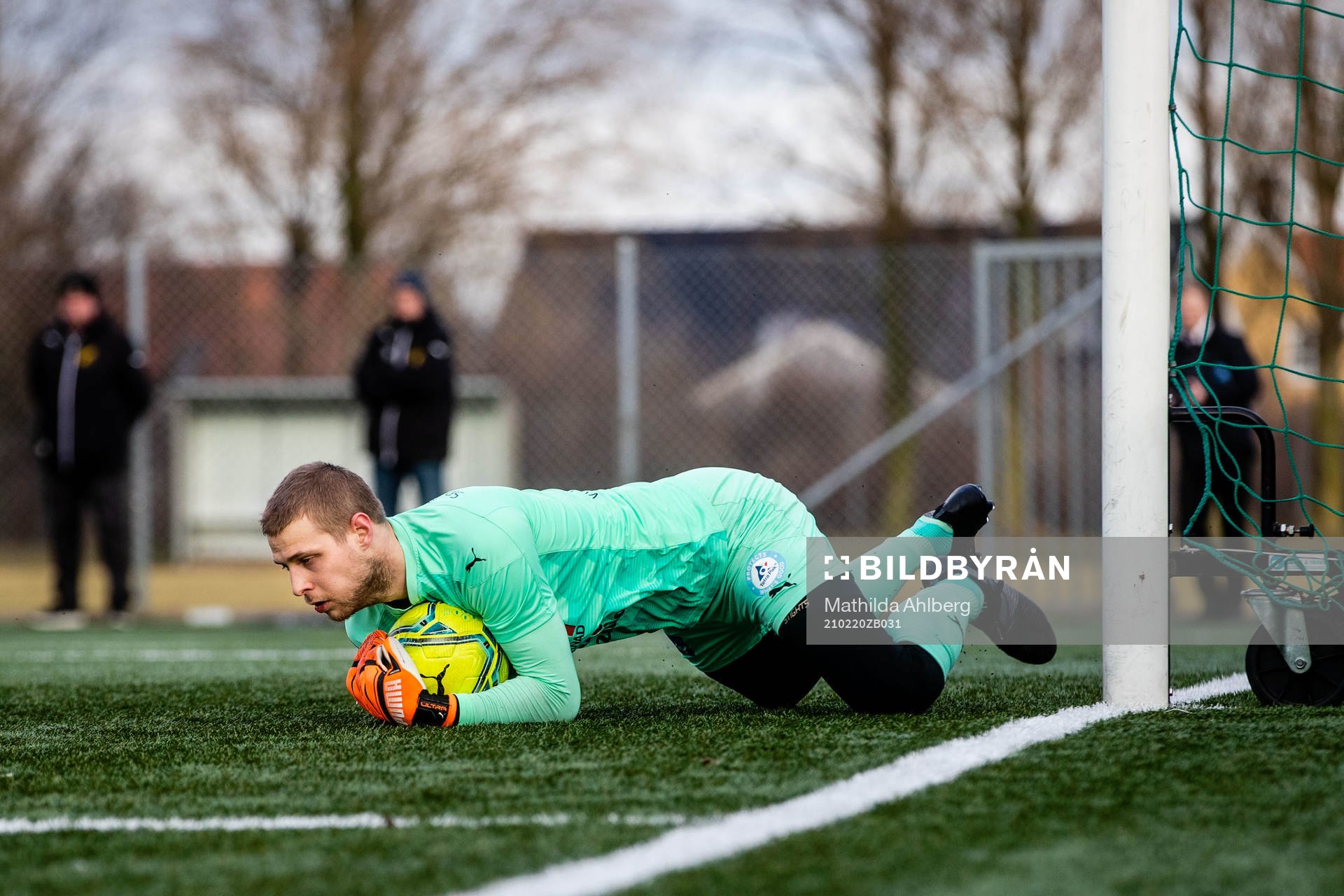 Löddes målvakt Oliver Lindstedt