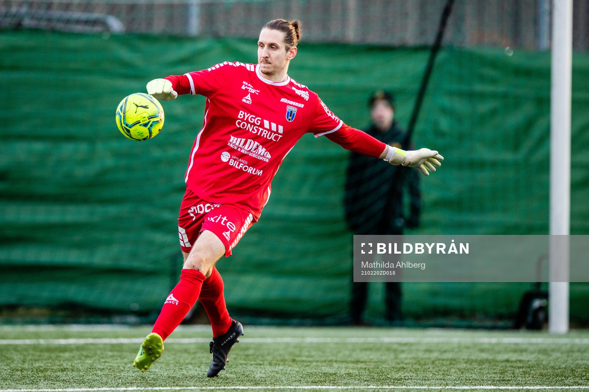 Sirius målvakt David Mitov Nilsson