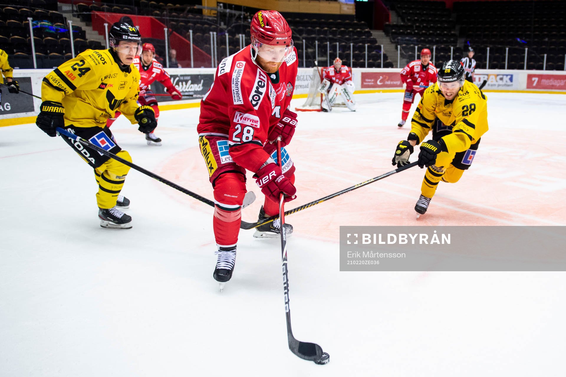 Västerås Joakim Hillding, Modos Michael Boivin och