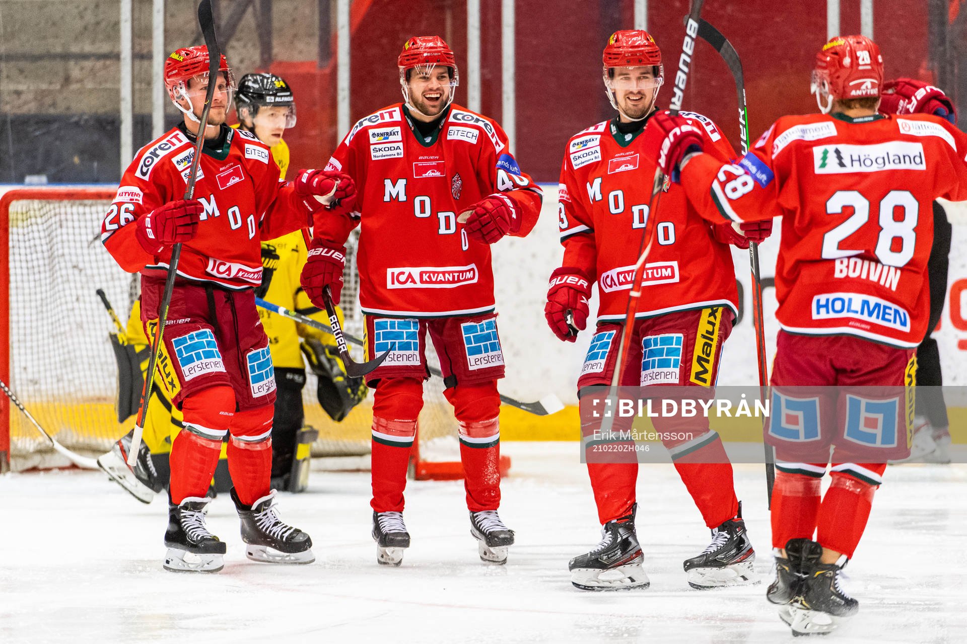 Modos Villiam Haag, Kalle Jellvert och Daniel Sylwander