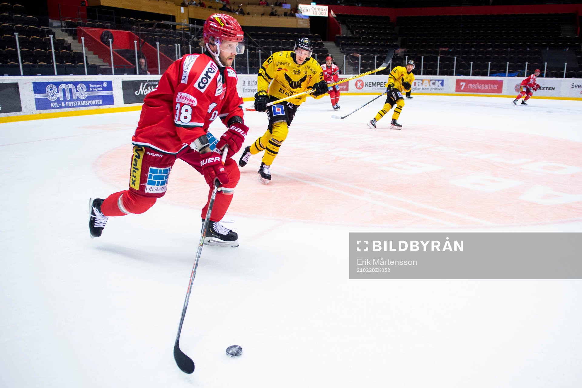 Modos Alexander Ytterell och Västerås Sebastian Benker