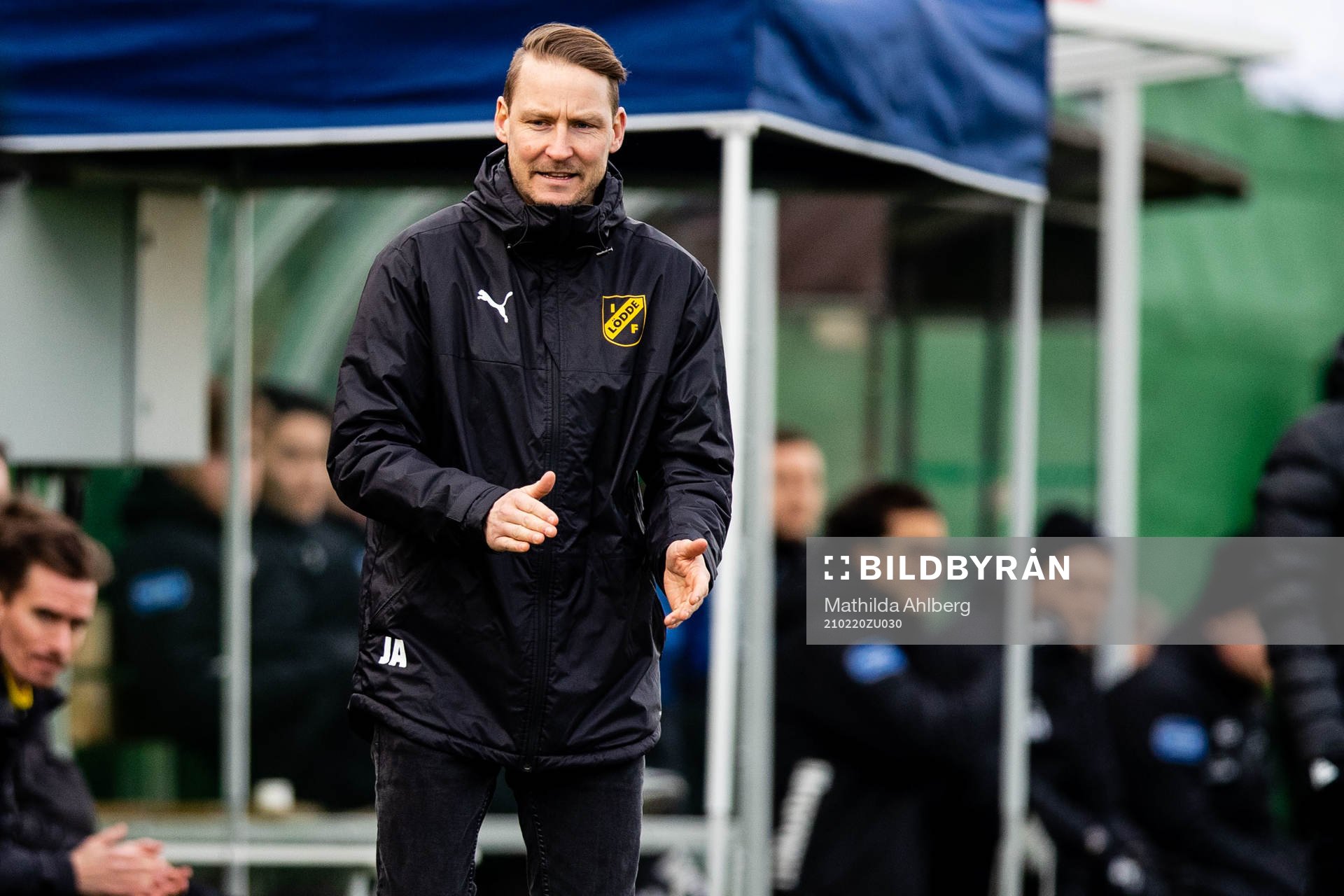 Löddes tränare Jimmie Andersson