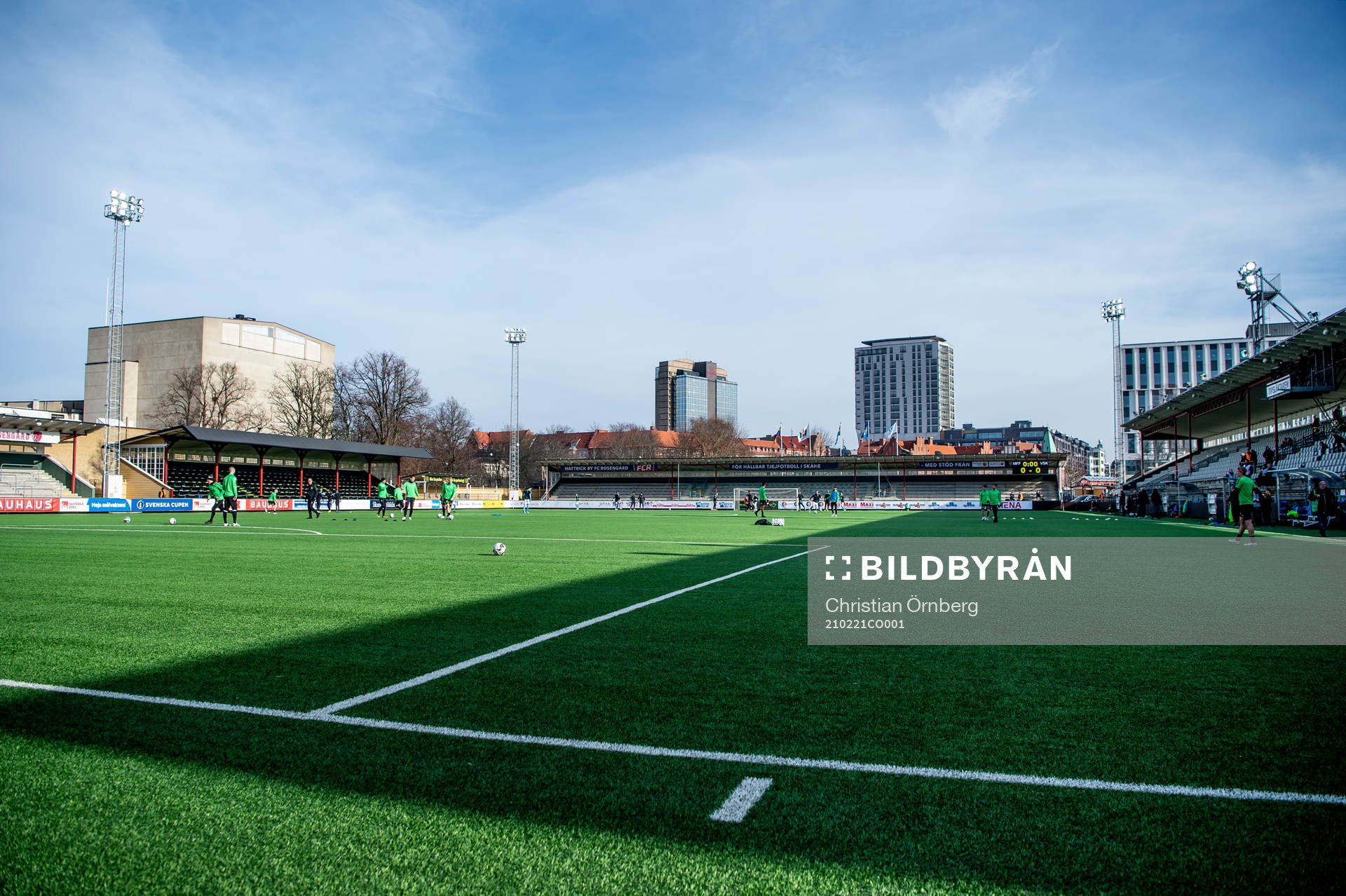 Lagen värmer upp på Malmö IP