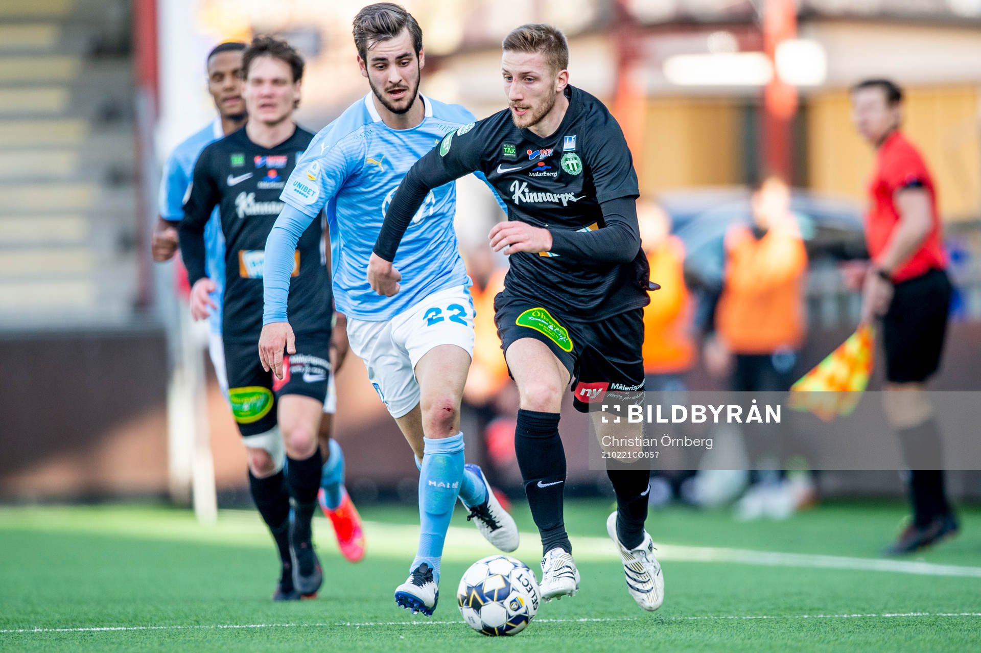 Malmö FFs Adi Nalic mot Västerås Kevin Custovic
