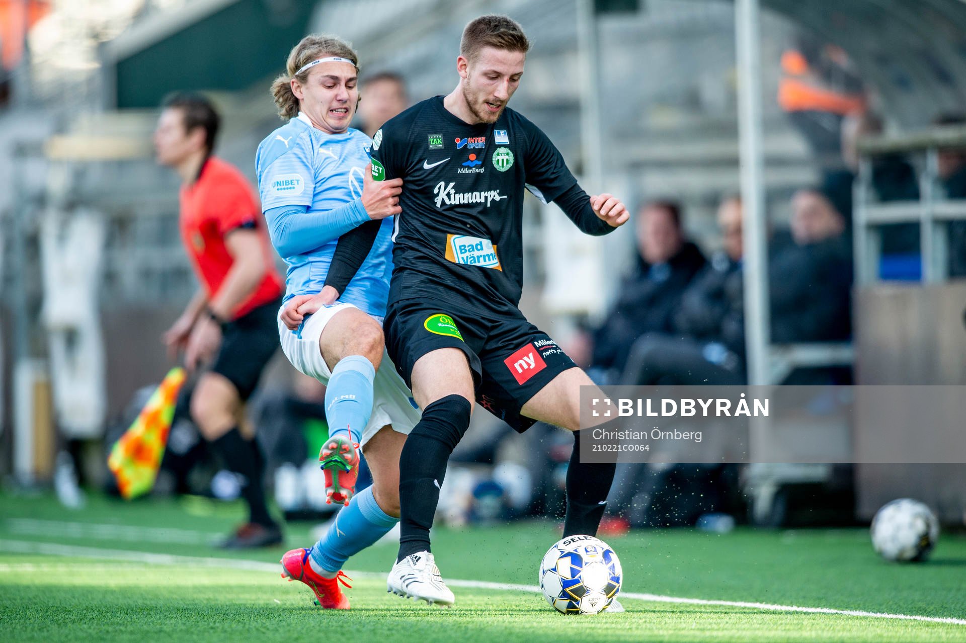 Malmö FFs Sebastian Nanasi mot Västerås Kevin Custovic