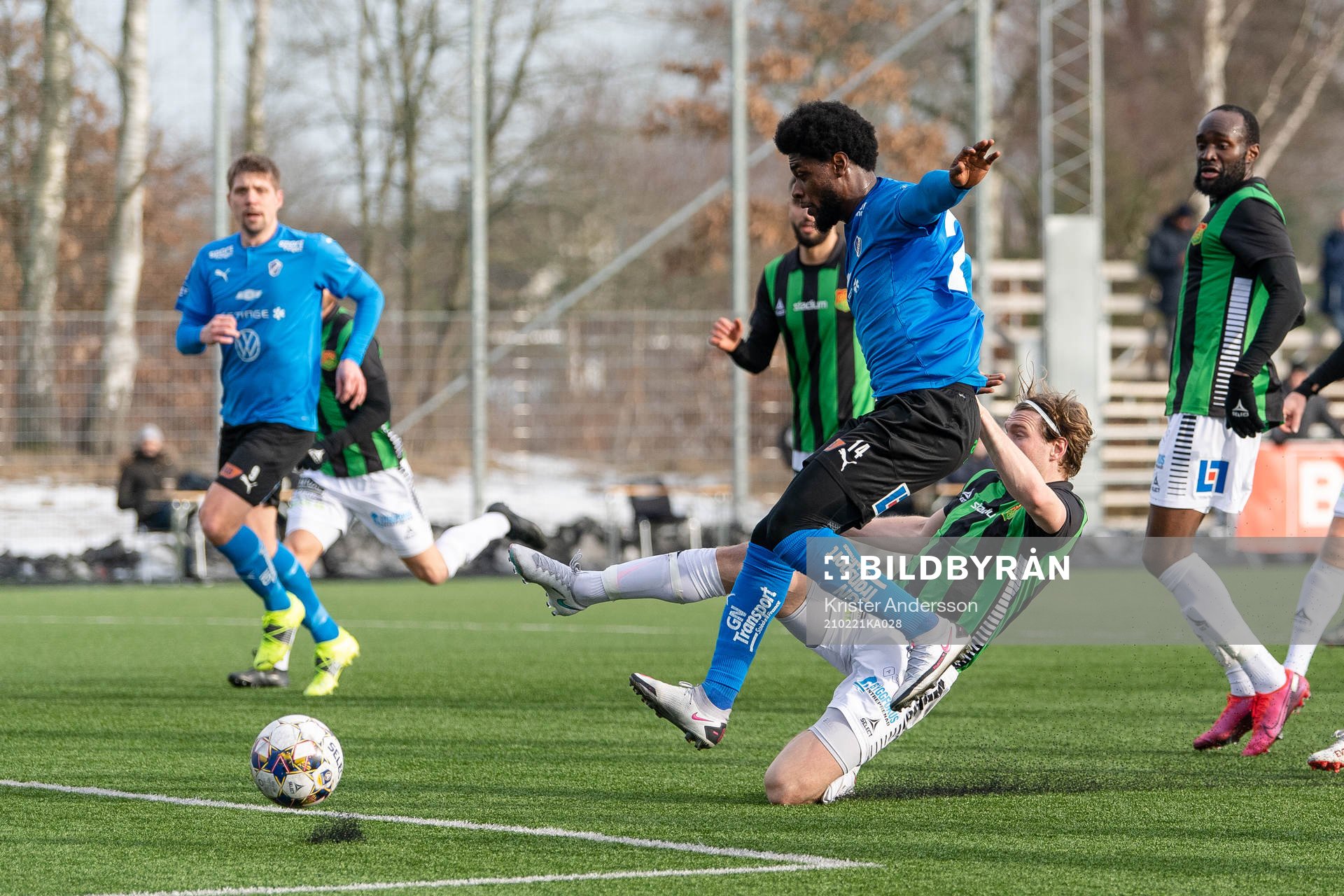 Halmstads Joseph Baffoe och GAIS August Wängberg