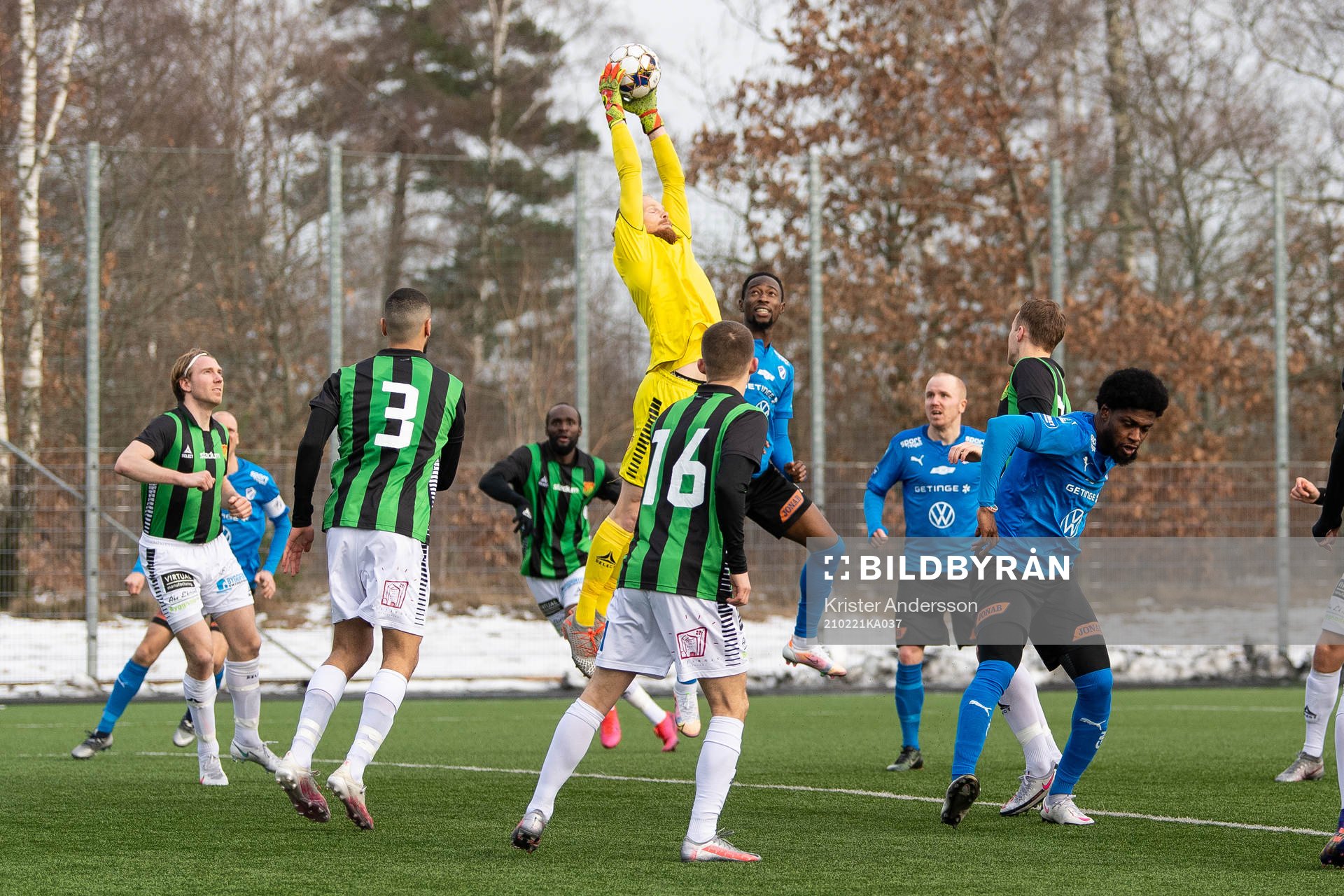 GAIS målvakt Mathias Karlsson