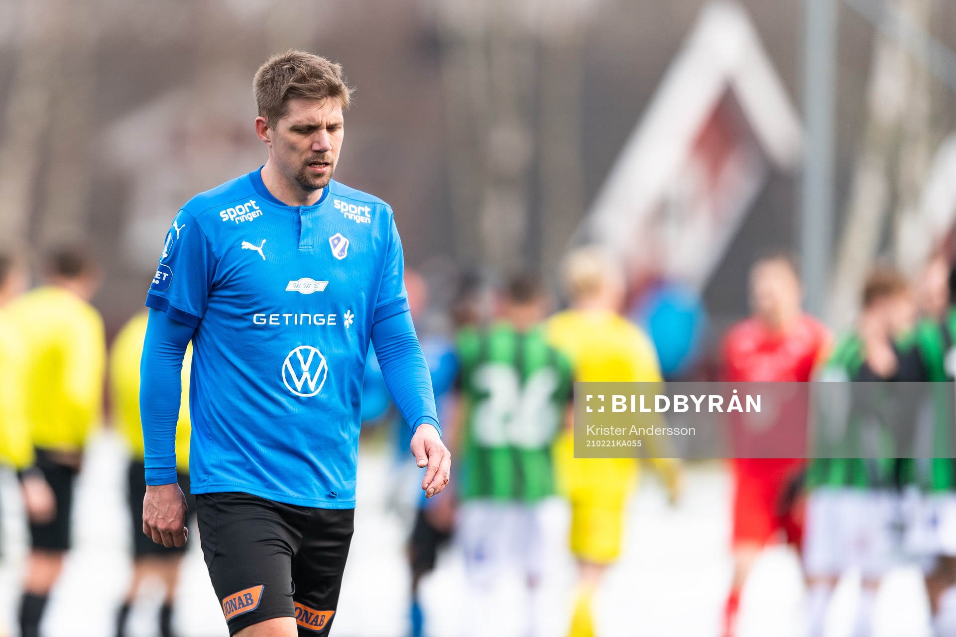 Halmstads Mikael Boman deppar