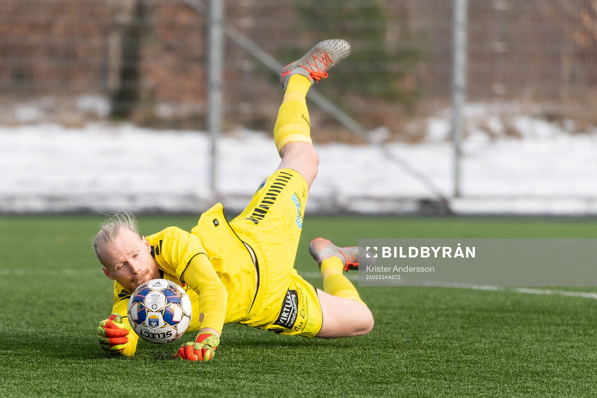 GAIS målvakt Mathias Karlsson