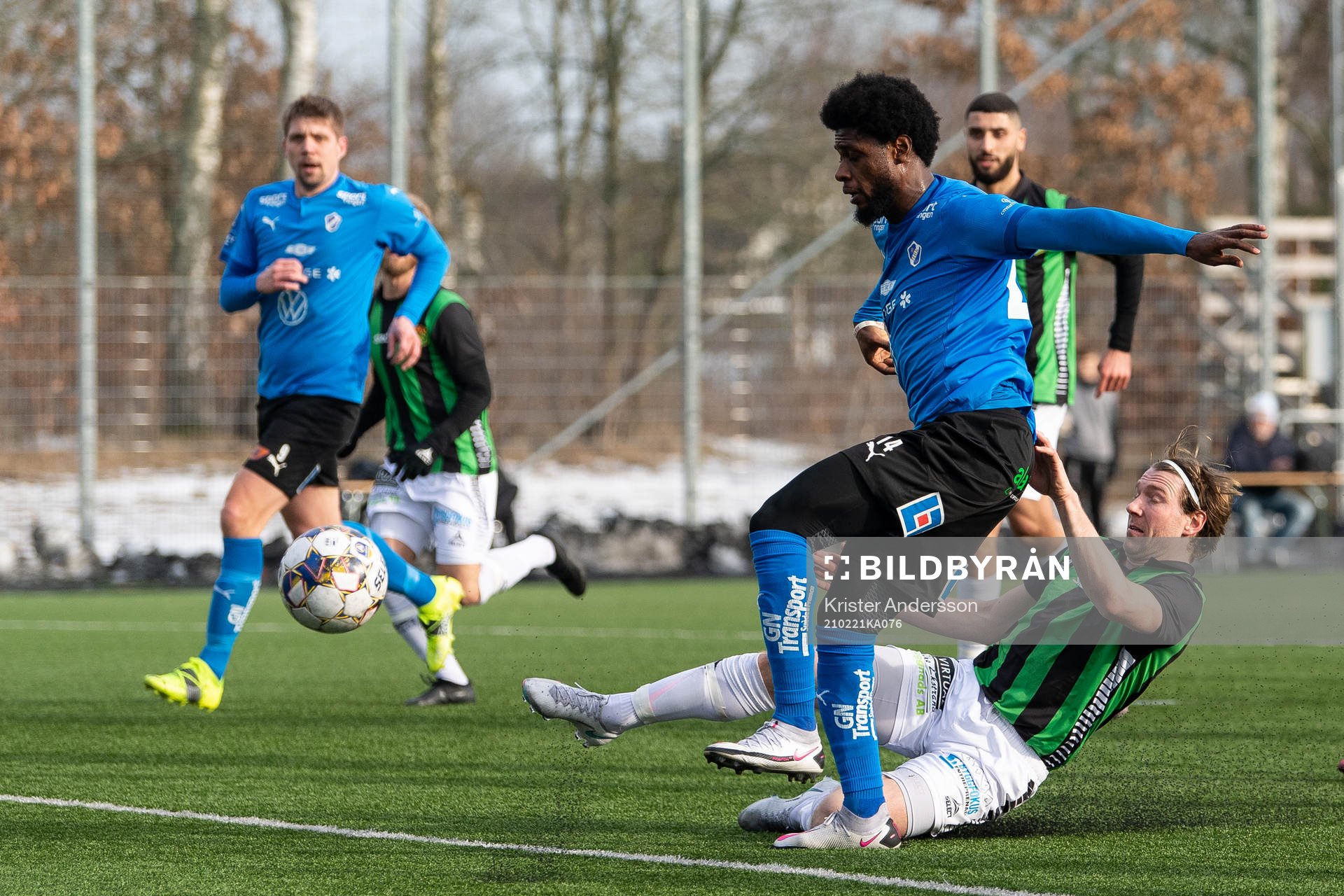 Halmstads Joseph Baffoe och GAIS August Wängberg