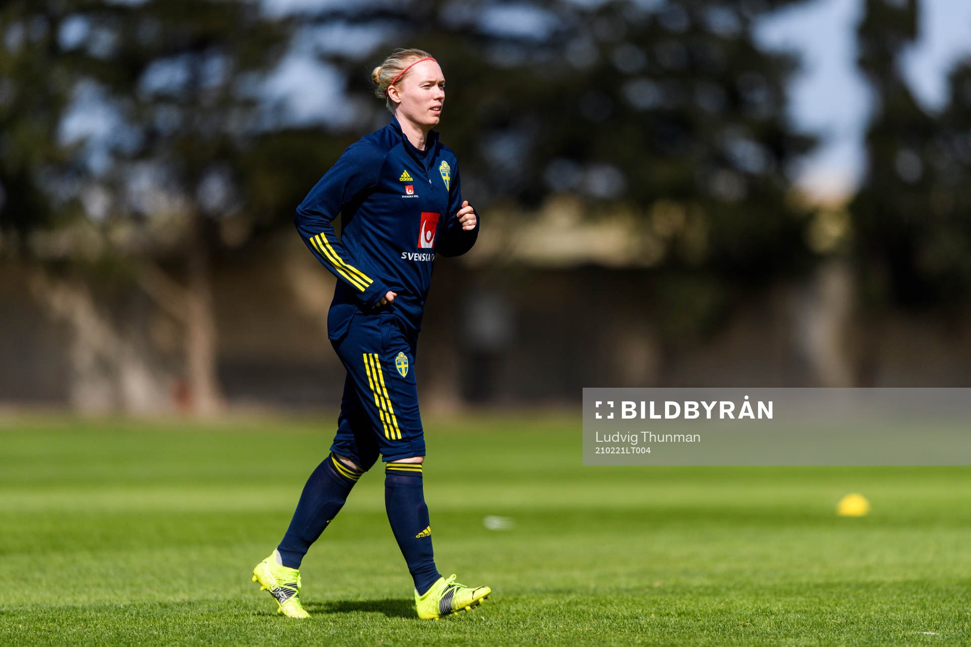 Goalkeeper Hedvig Lindahl
