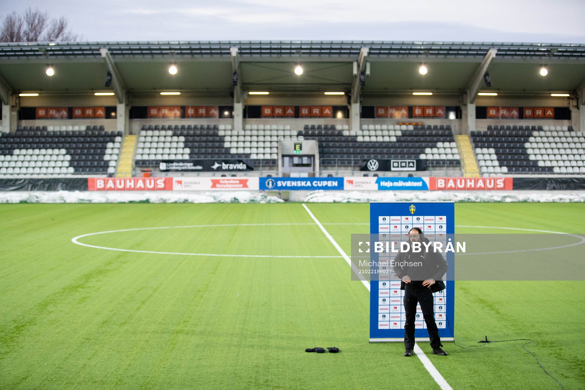 Häckens tränare Andreas Alm