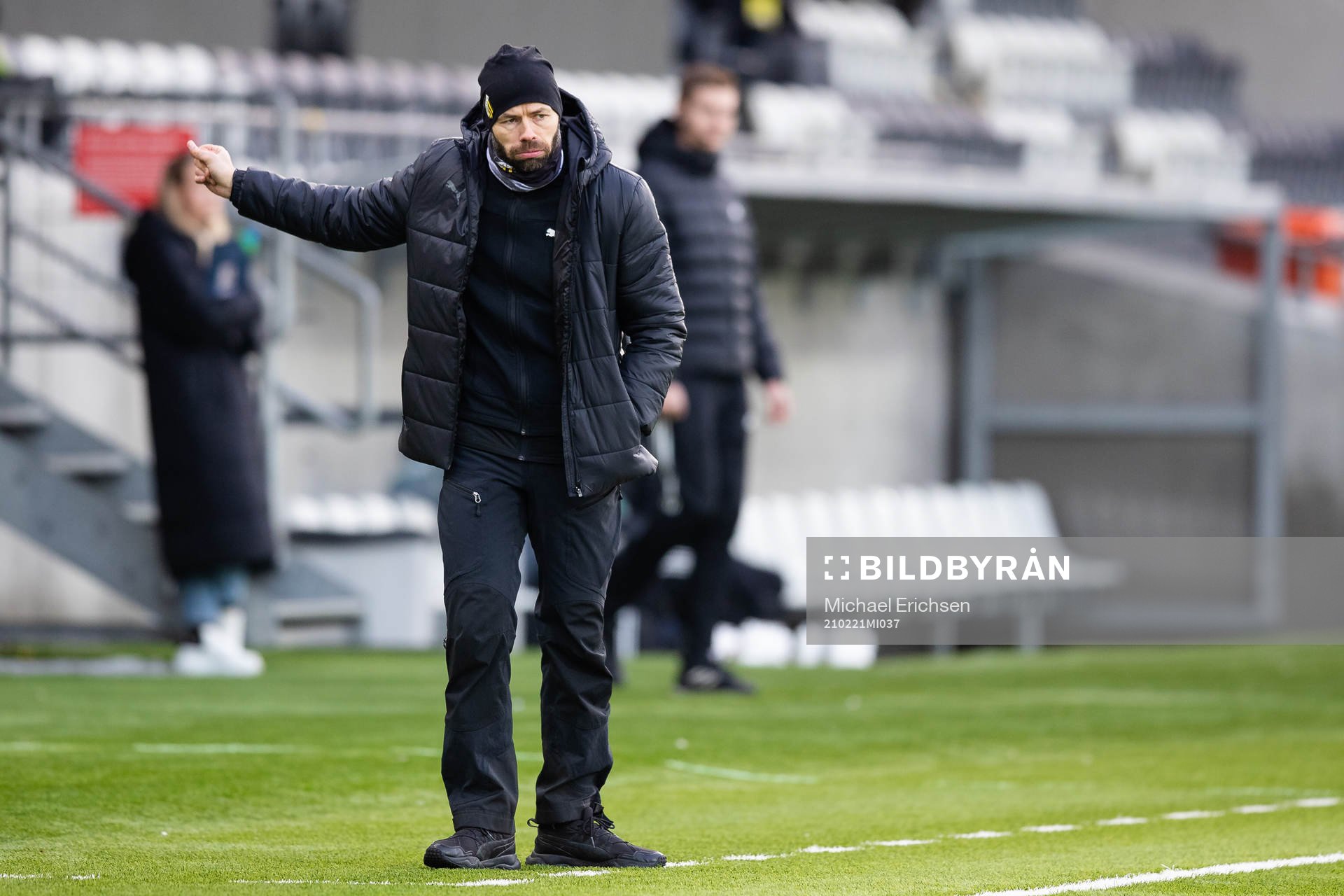 Häckens tränare Andreas Alm