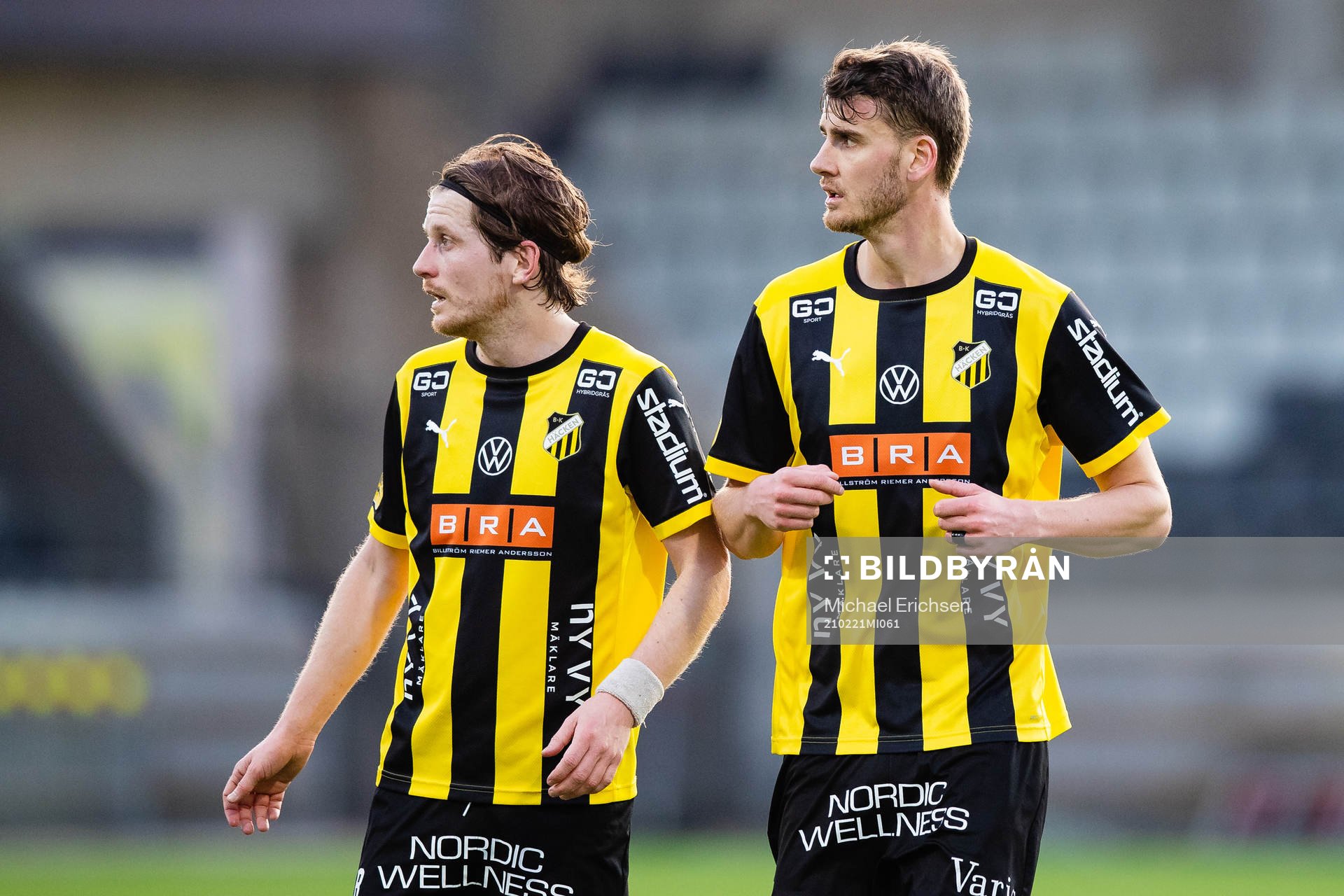 Häckens Erik Friberg och Johan Hammar