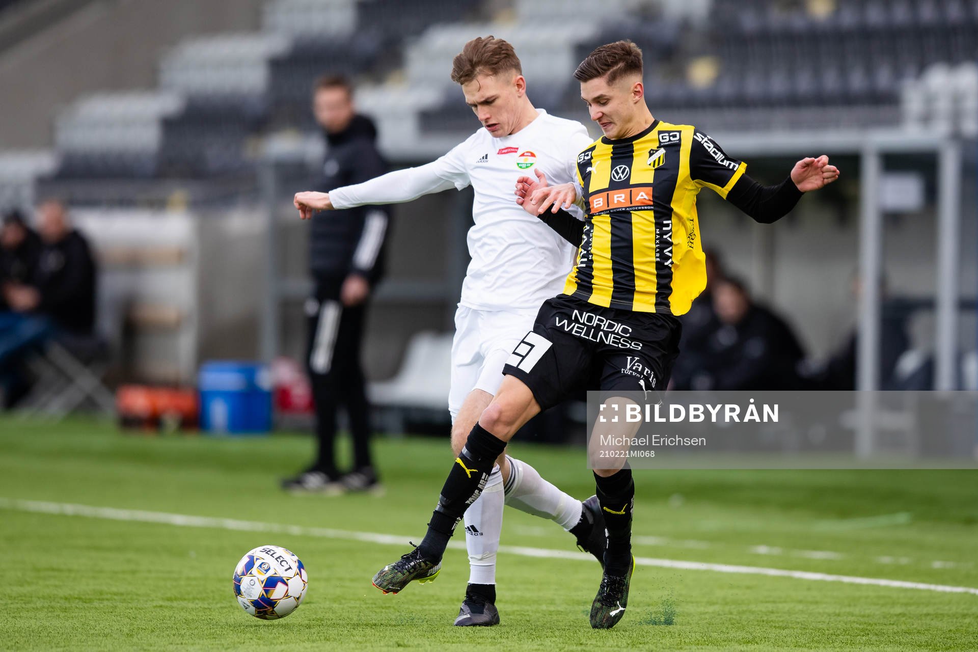 Dalkurds Christoffer Styffe och Häckens Leo Bengtsson